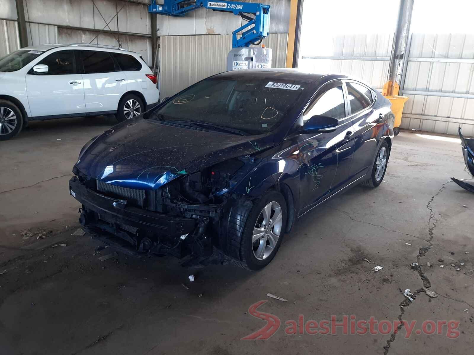 5NPDH4AE6GH794804 2016 HYUNDAI ELANTRA