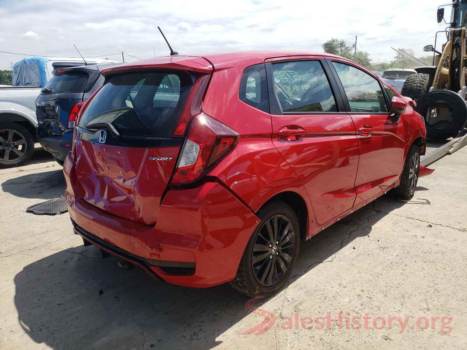 3HGGK5H68KM722929 2019 HONDA FIT