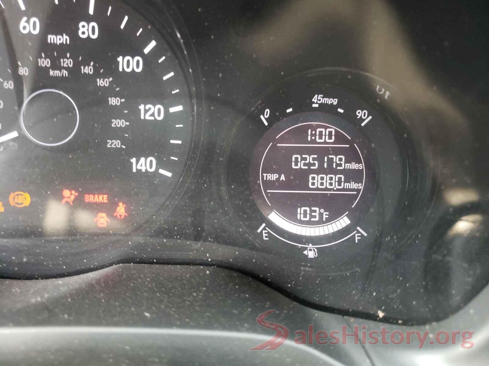 3CZRU5H18KM713325 2019 HONDA HR-V