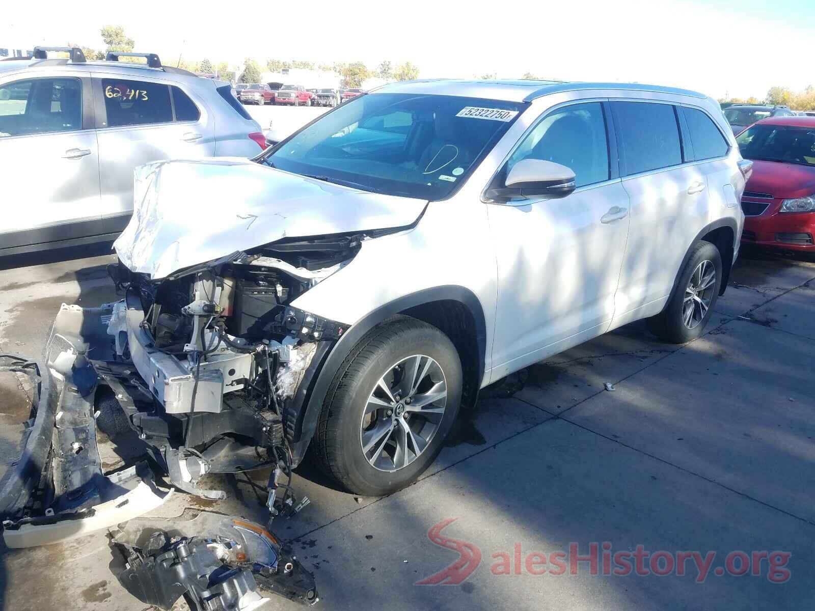 5TDJKRFH4GS353915 2016 TOYOTA HIGHLANDER