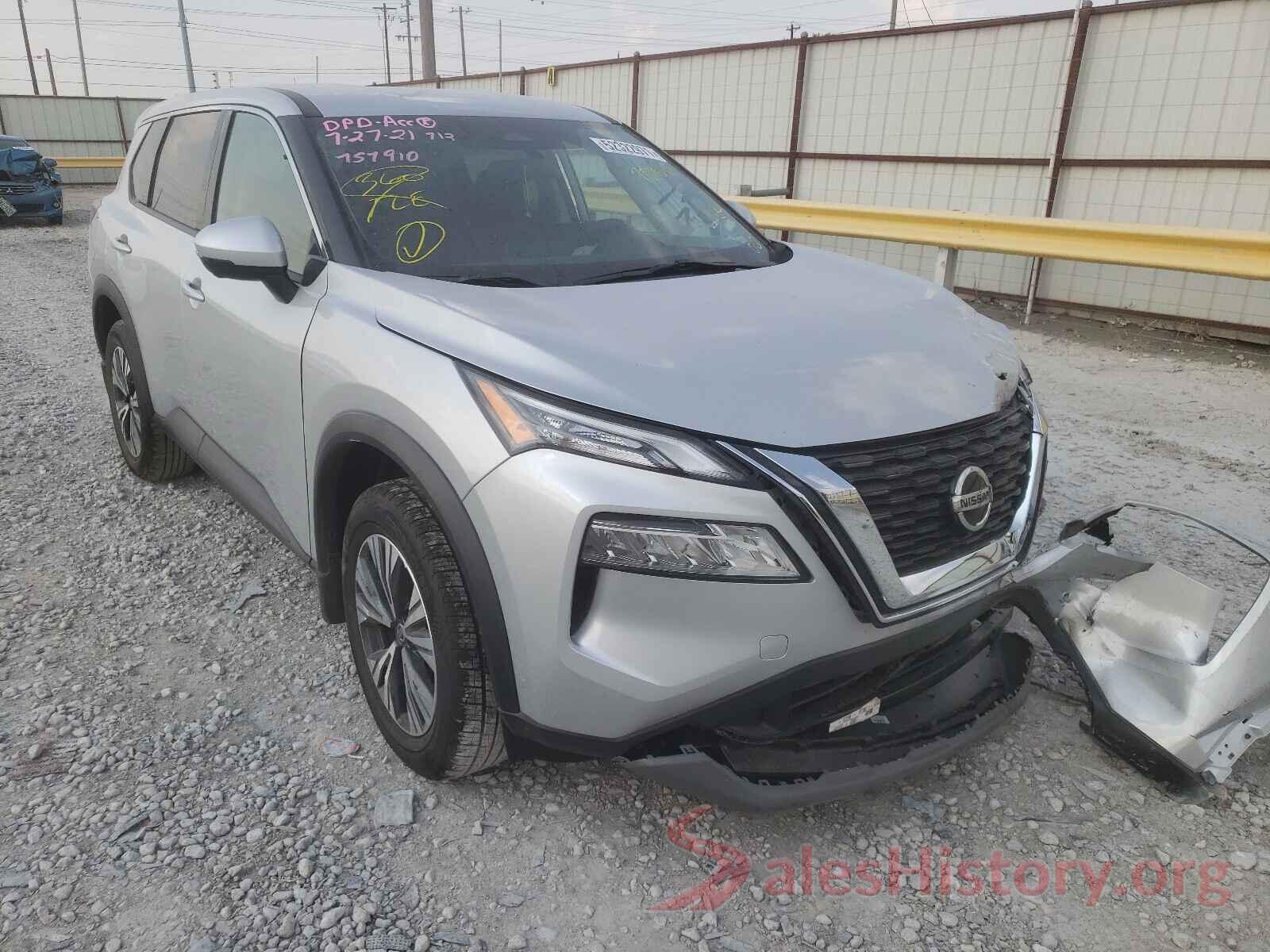 5N1AT3BA2MC784541 2021 NISSAN ROGUE