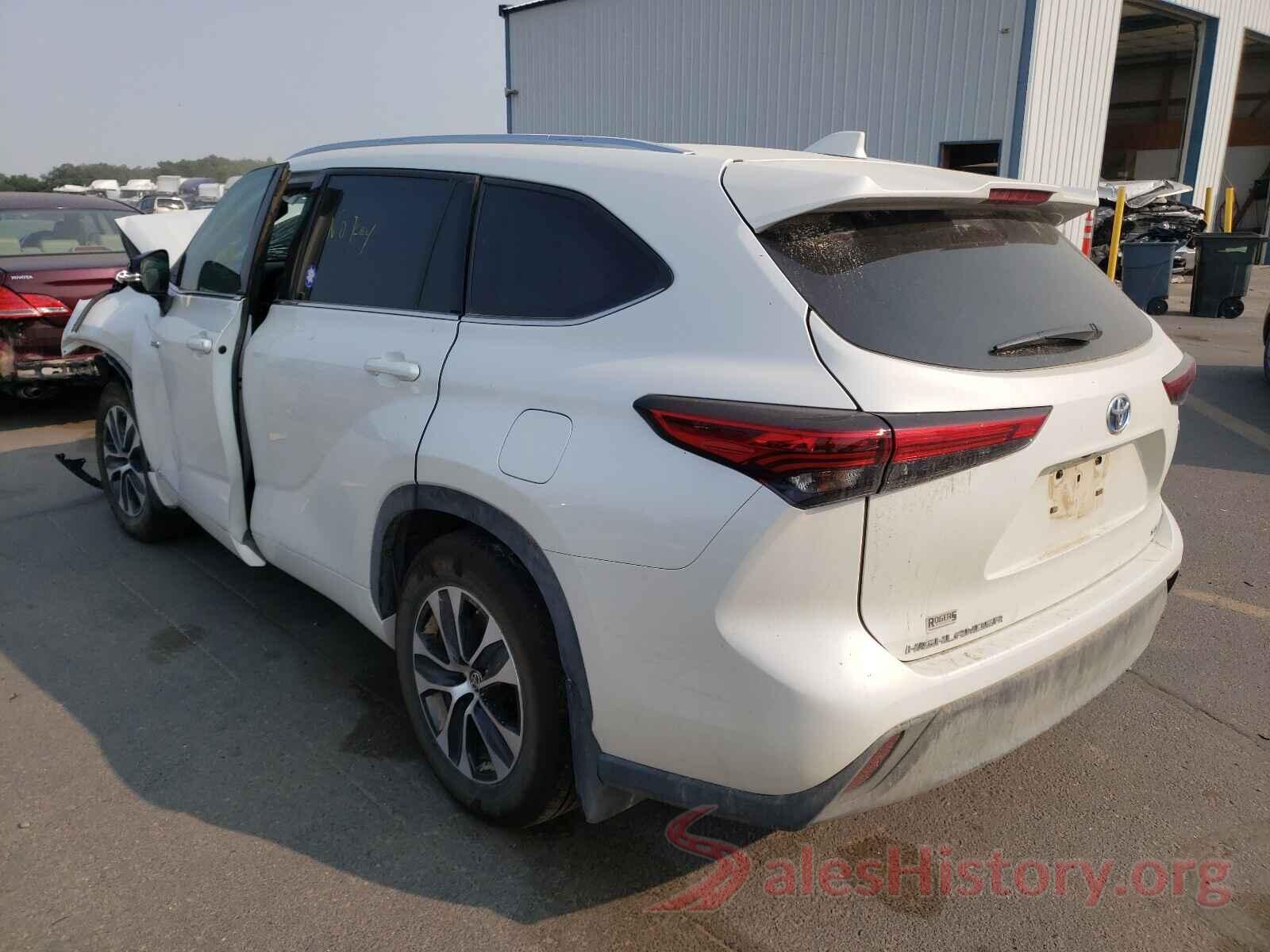 5TDHBRCH0MS527316 2021 TOYOTA HIGHLANDER