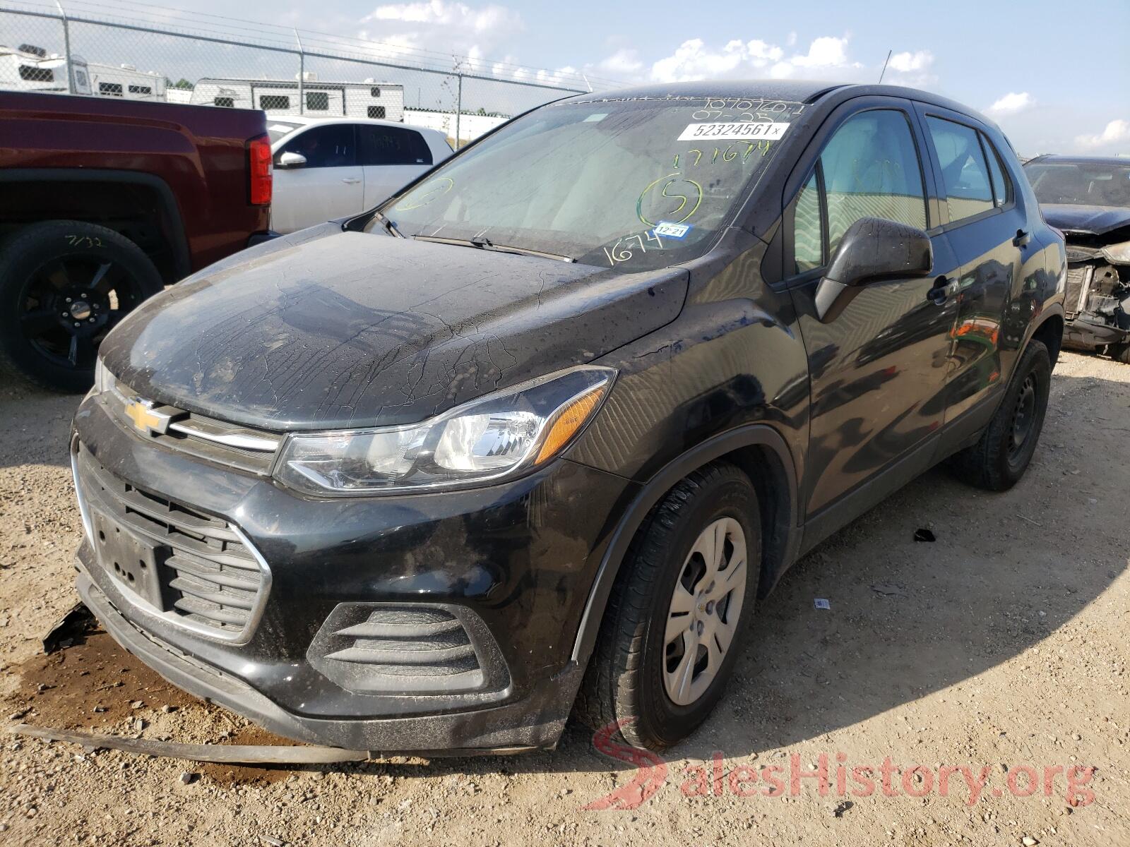 3GNCJKSB3HL171674 2017 CHEVROLET TRAX