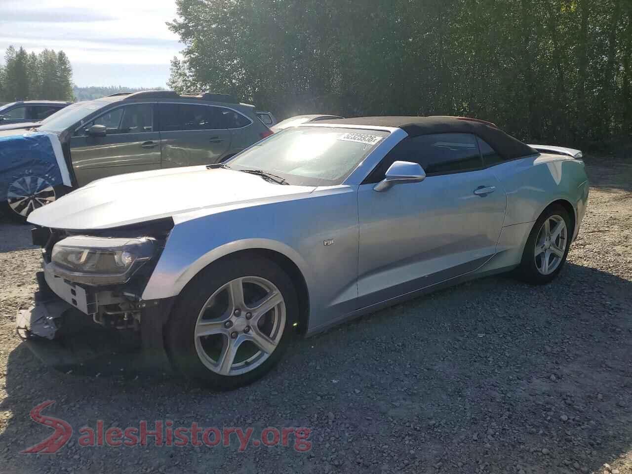 2018 CHEVROLET CAMARO VIN 1G1FB3DX4J0125266, auction photo