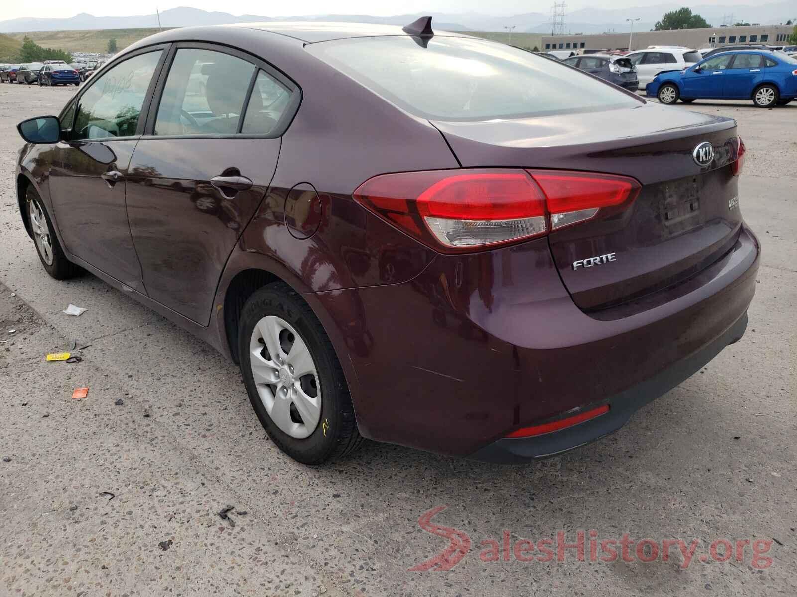 3KPFK4A74HE040446 2017 KIA FORTE