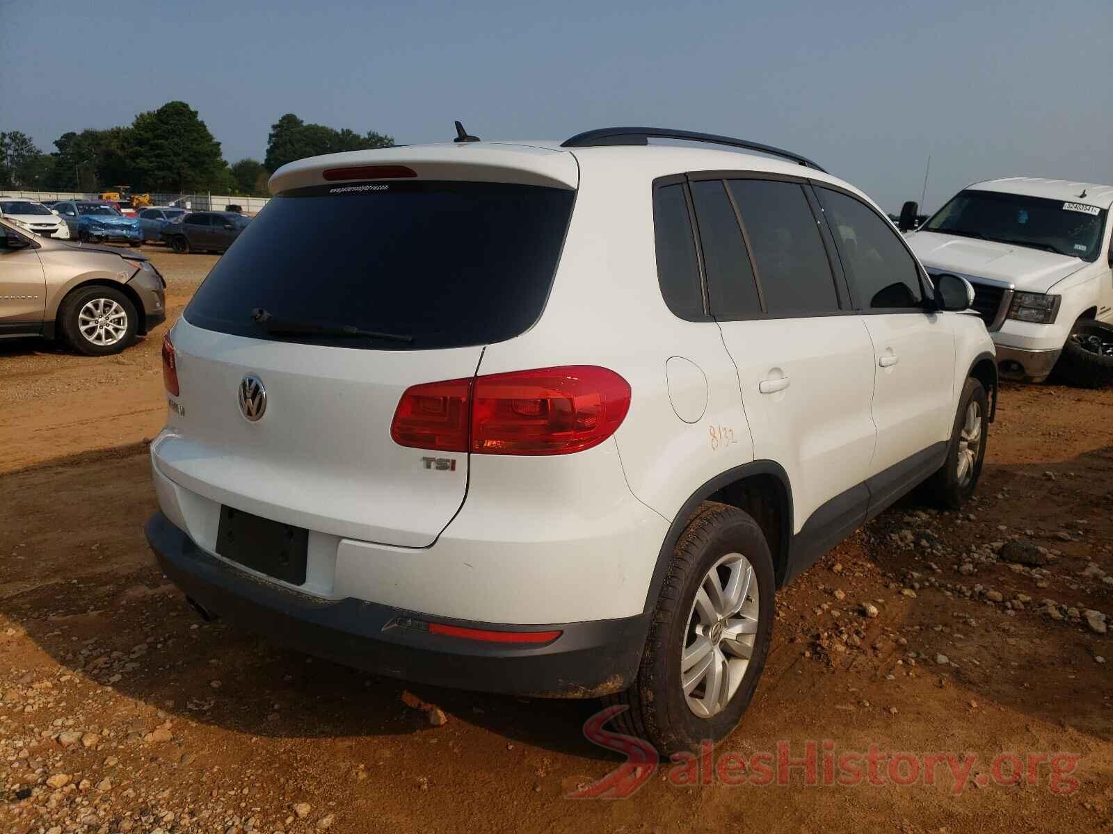 WVGAV7AX4GW518139 2016 VOLKSWAGEN TIGUAN