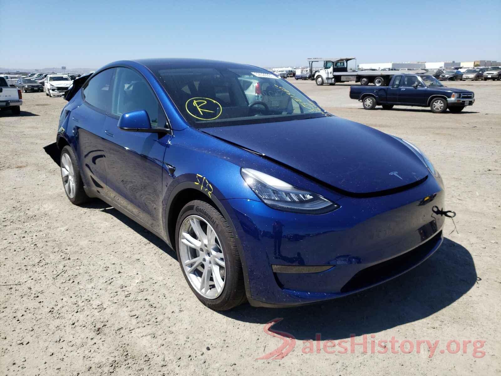 5YJYGDEE5MF092336 2021 TESLA MODEL Y