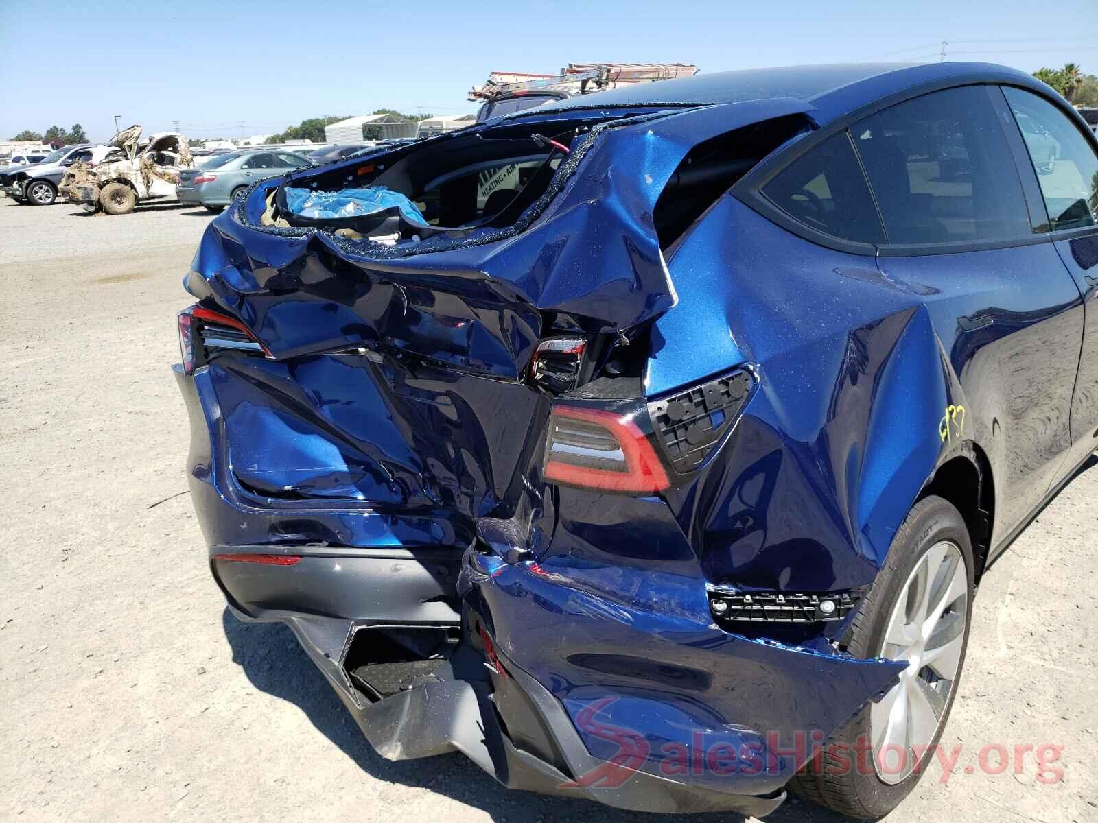 5YJYGDEE5MF092336 2021 TESLA MODEL Y