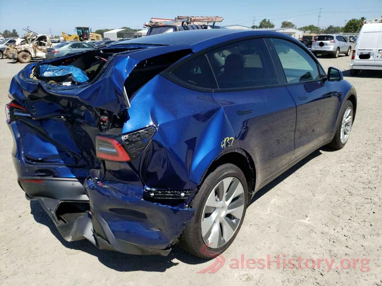 5YJYGDEE5MF092336 2021 TESLA MODEL Y