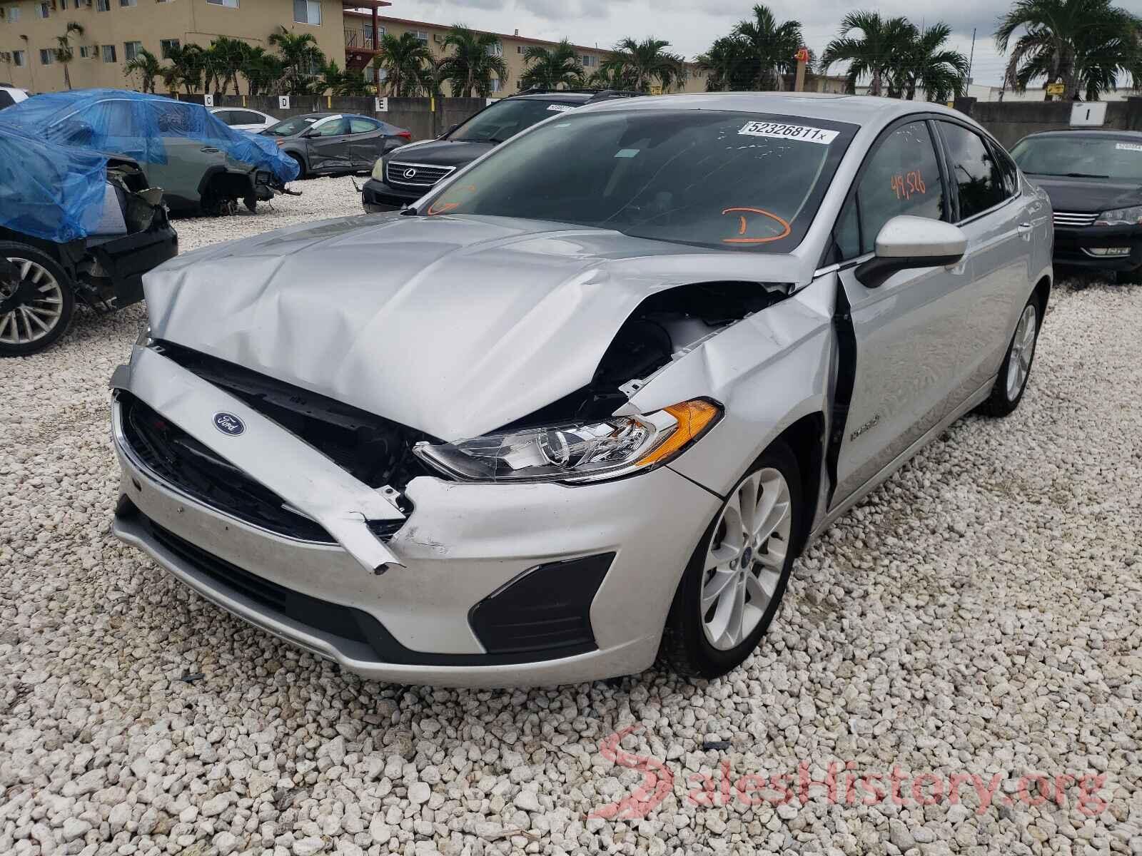 3FA6P0LU6KR141457 2019 FORD FUSION