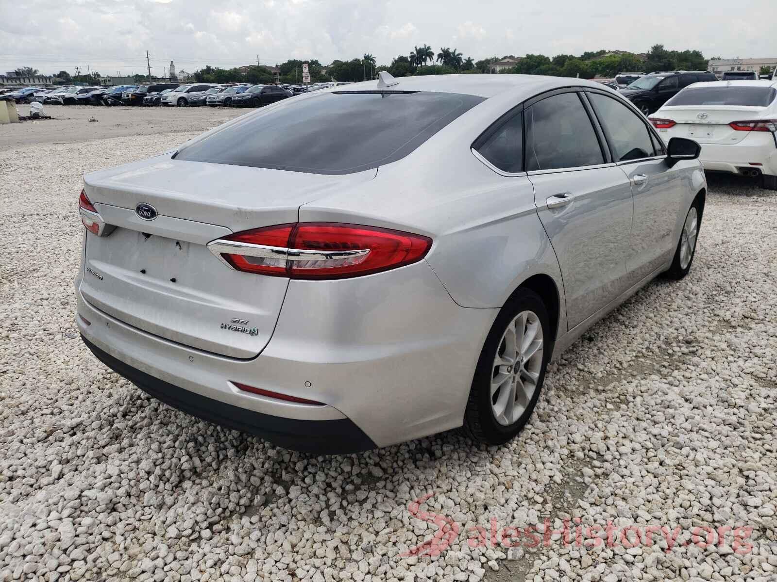 3FA6P0LU6KR141457 2019 FORD FUSION