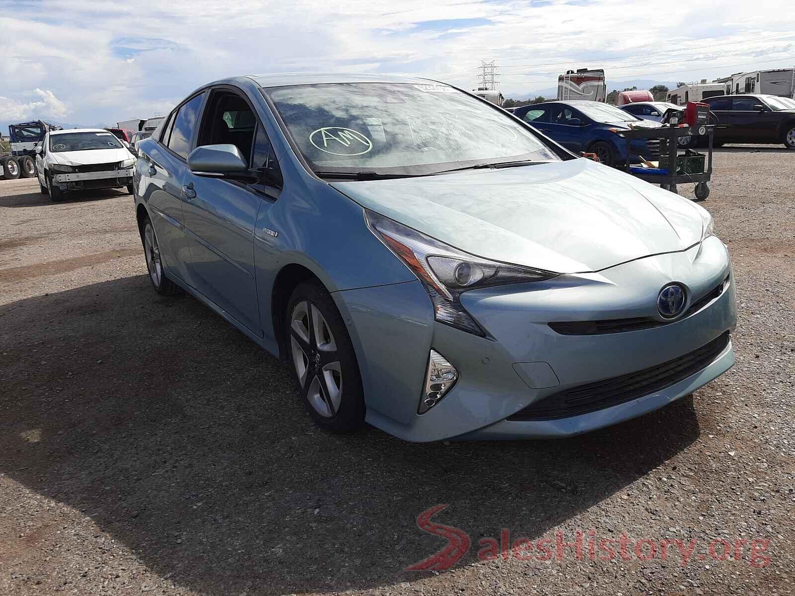 JTDKARFU2H3047674 2017 TOYOTA PRIUS