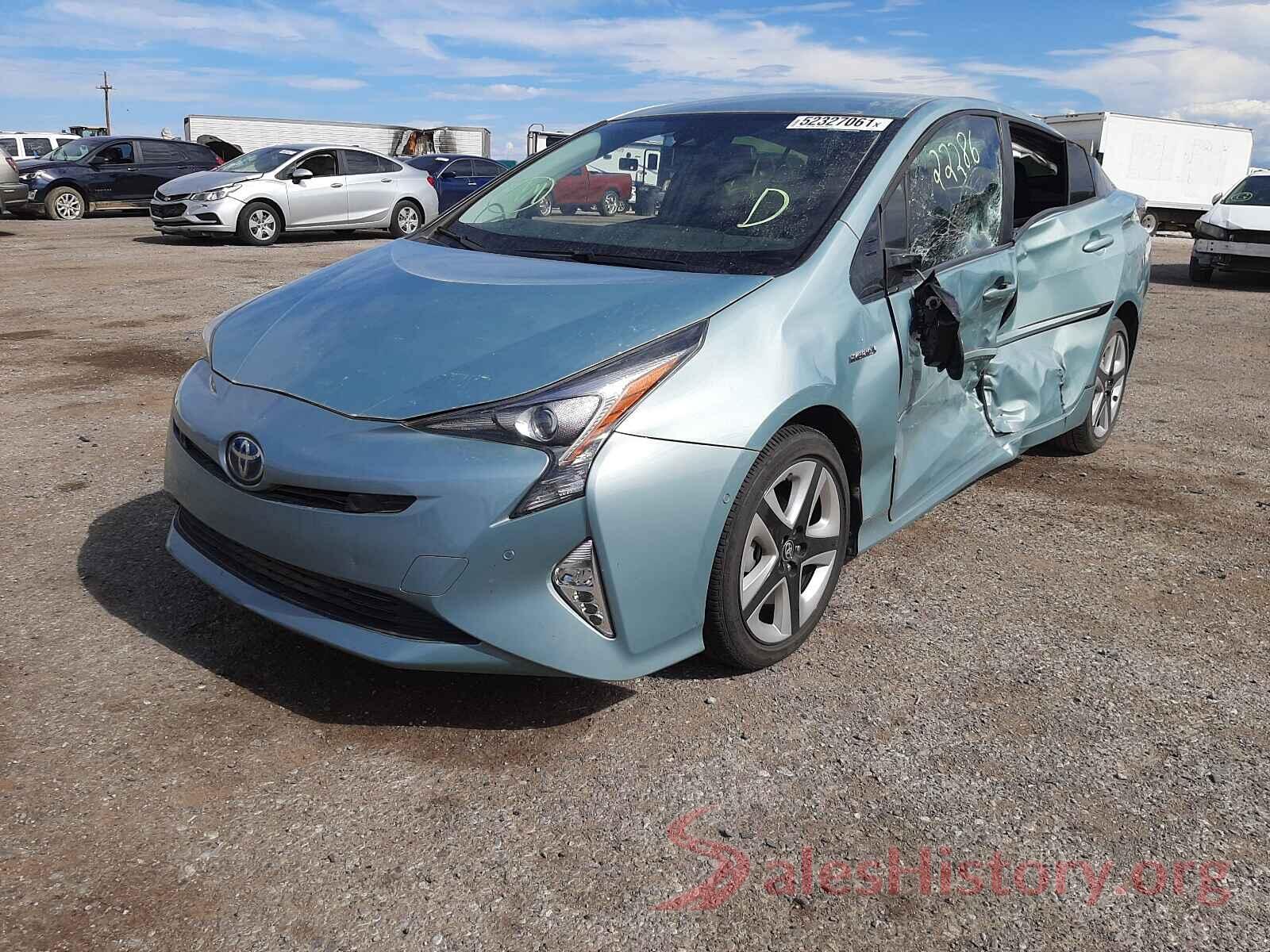 JTDKARFU2H3047674 2017 TOYOTA PRIUS