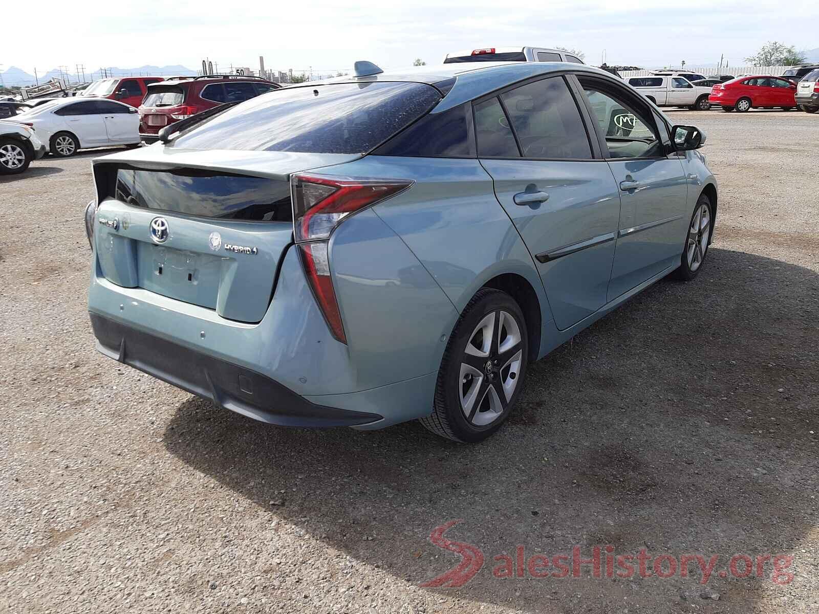 JTDKARFU2H3047674 2017 TOYOTA PRIUS