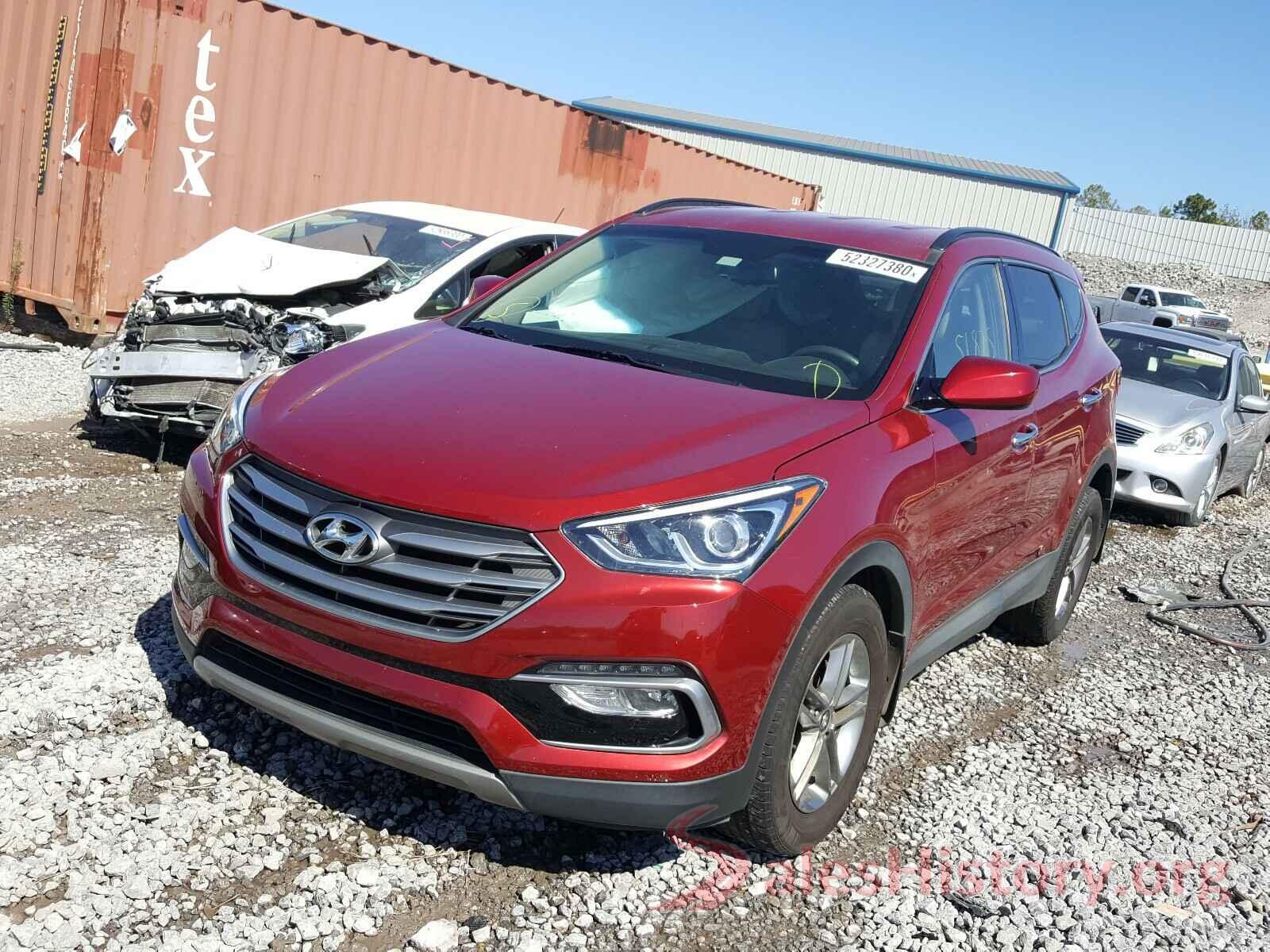 5XYZU3LB1HG464964 2017 HYUNDAI SANTA FE