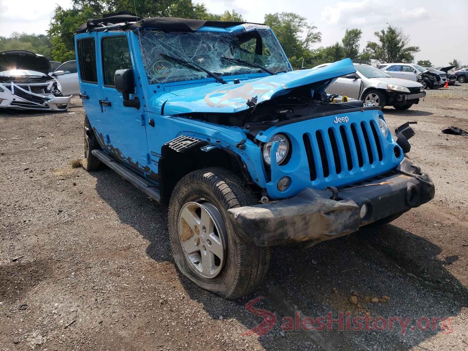 1C4BJWDG6HL566089 2017 JEEP WRANGLER