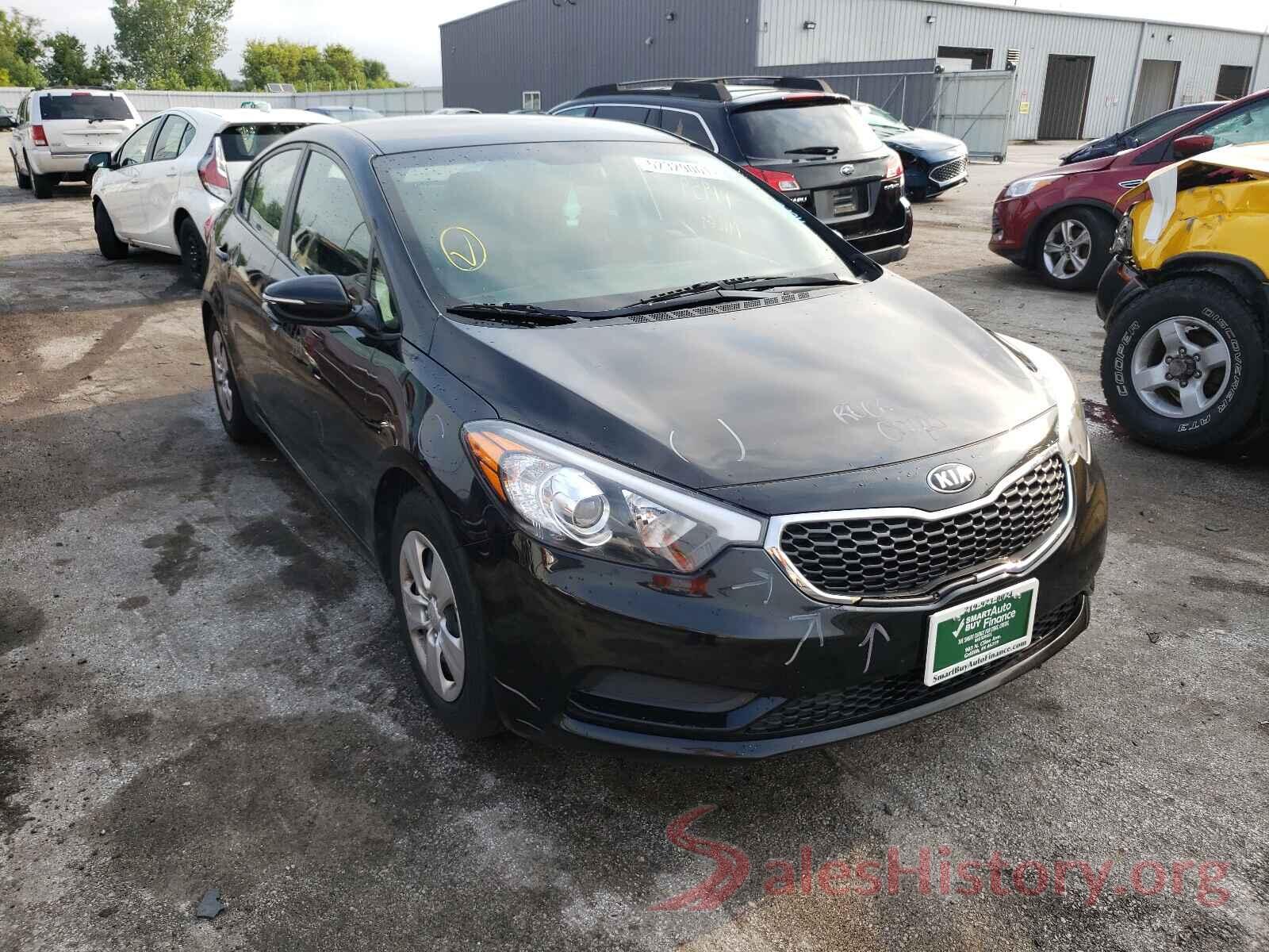 KNAFK4A65G5559908 2016 KIA FORTE