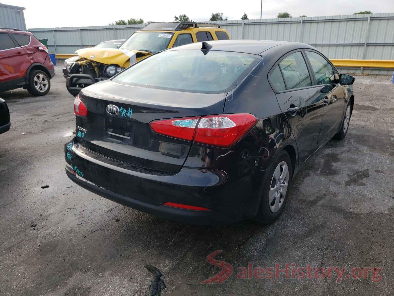 KNAFK4A65G5559908 2016 KIA FORTE