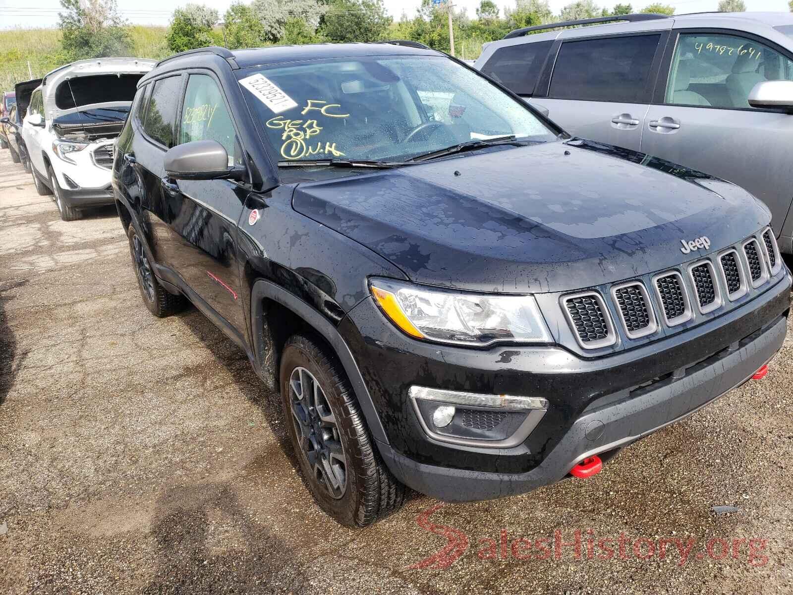 3C4NJDDB7KT729642 2019 JEEP COMPASS