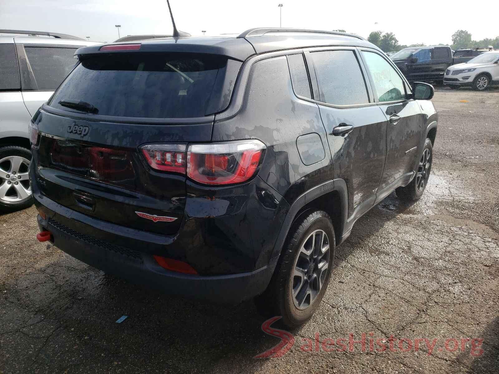 3C4NJDDB7KT729642 2019 JEEP COMPASS