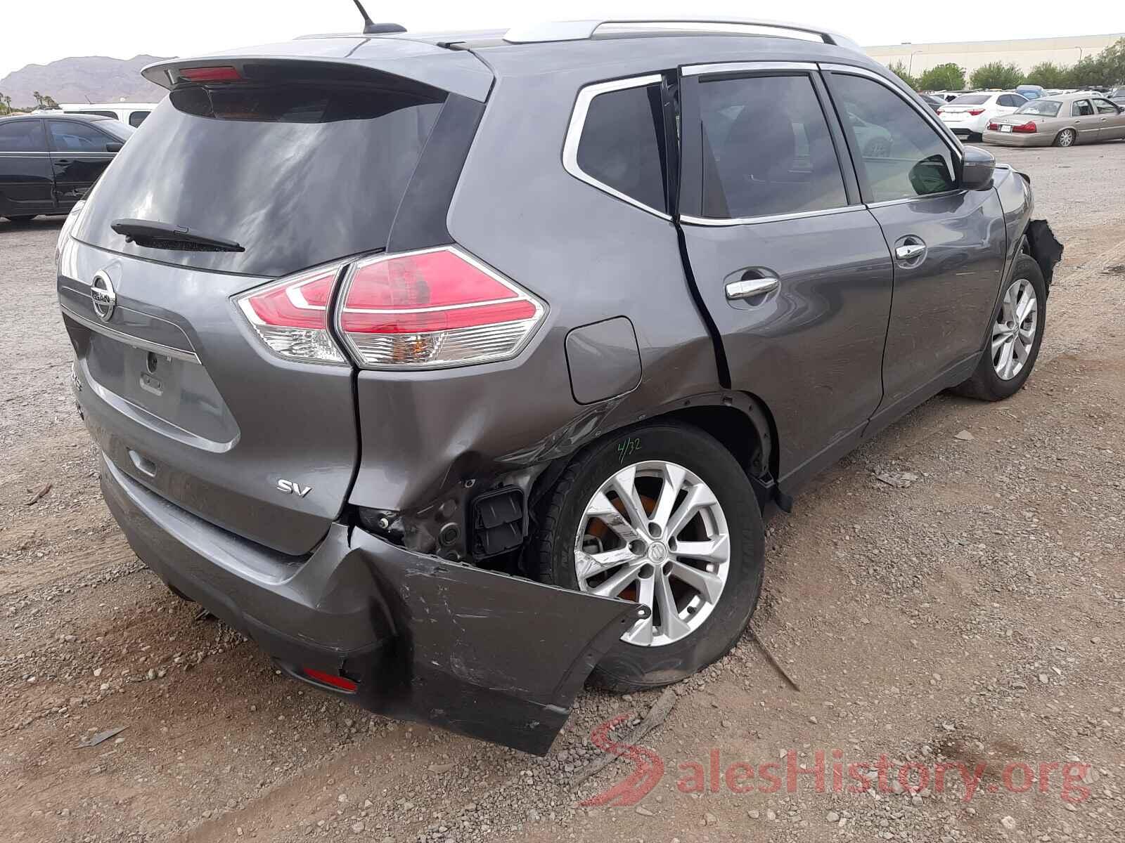 KNMAT2MT1GP666264 2016 NISSAN ROGUE