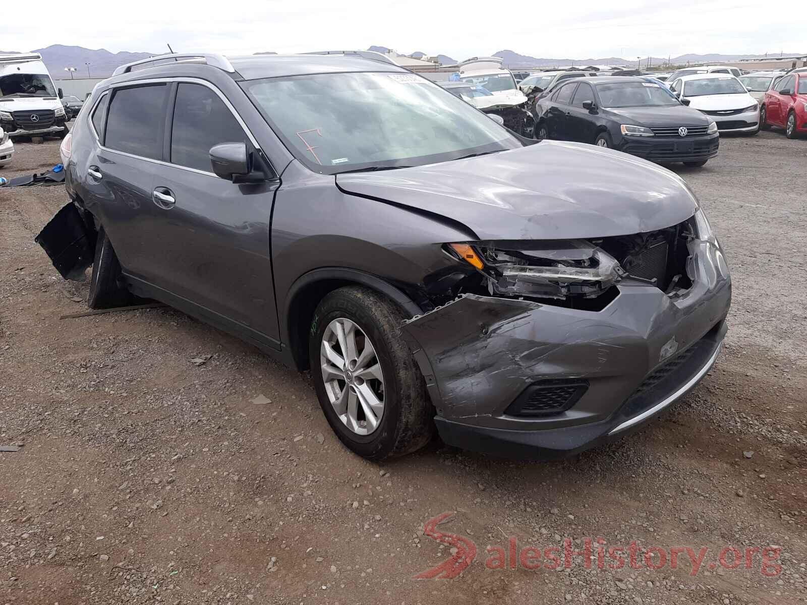 KNMAT2MT1GP666264 2016 NISSAN ROGUE