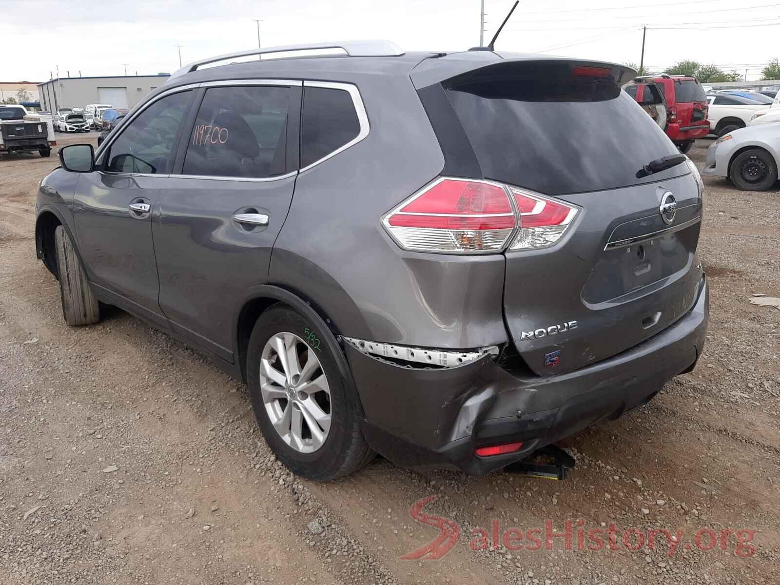 KNMAT2MT1GP666264 2016 NISSAN ROGUE