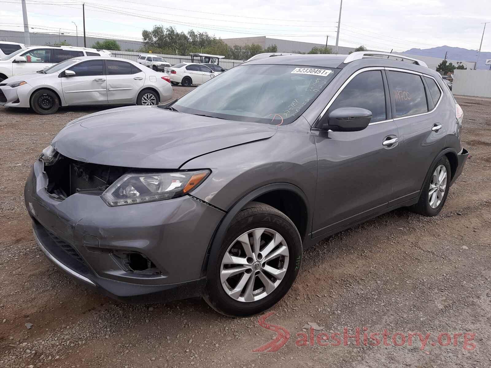 KNMAT2MT1GP666264 2016 NISSAN ROGUE