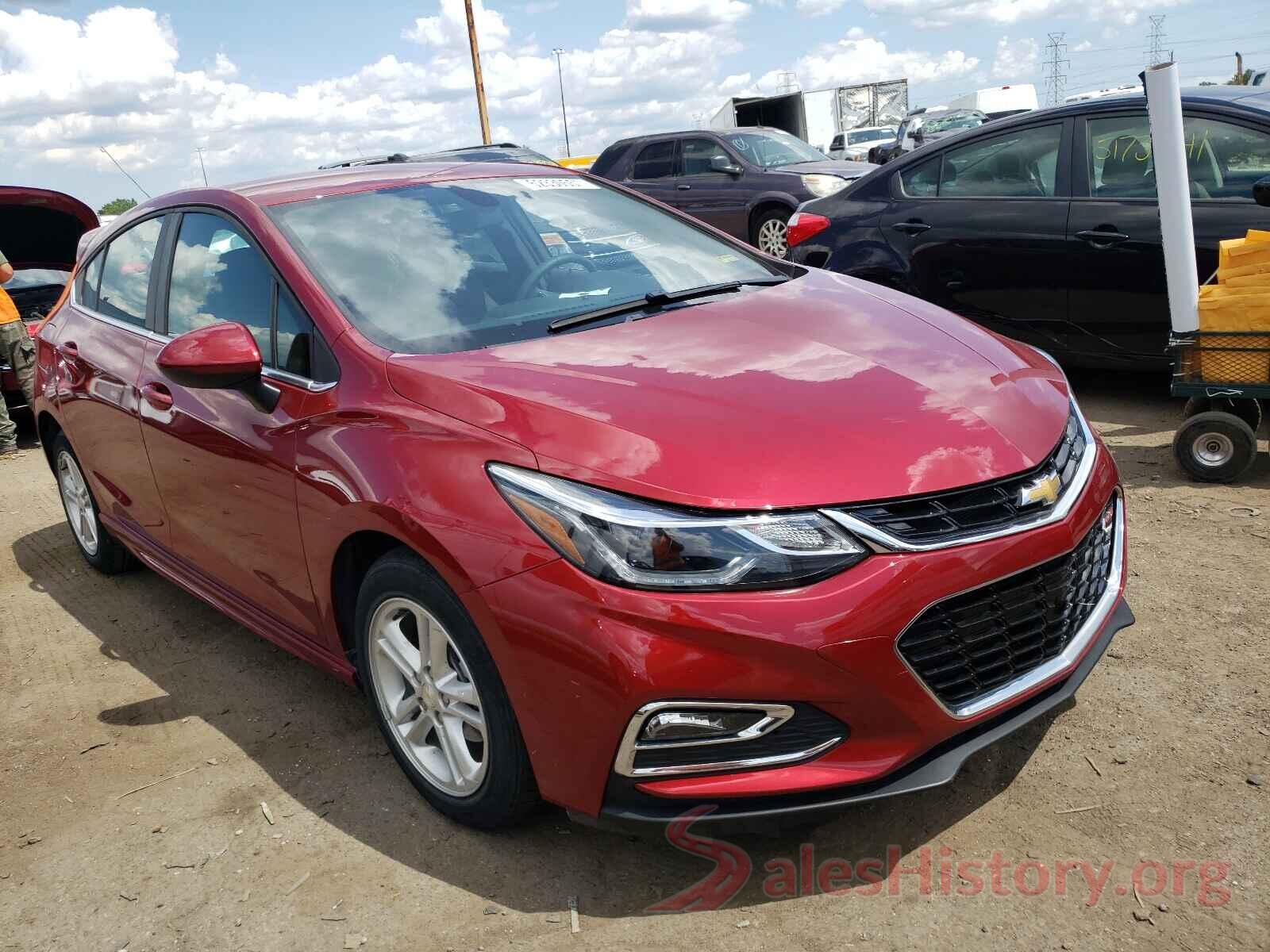 3G1BE6SM6JS599535 2018 CHEVROLET CRUZE