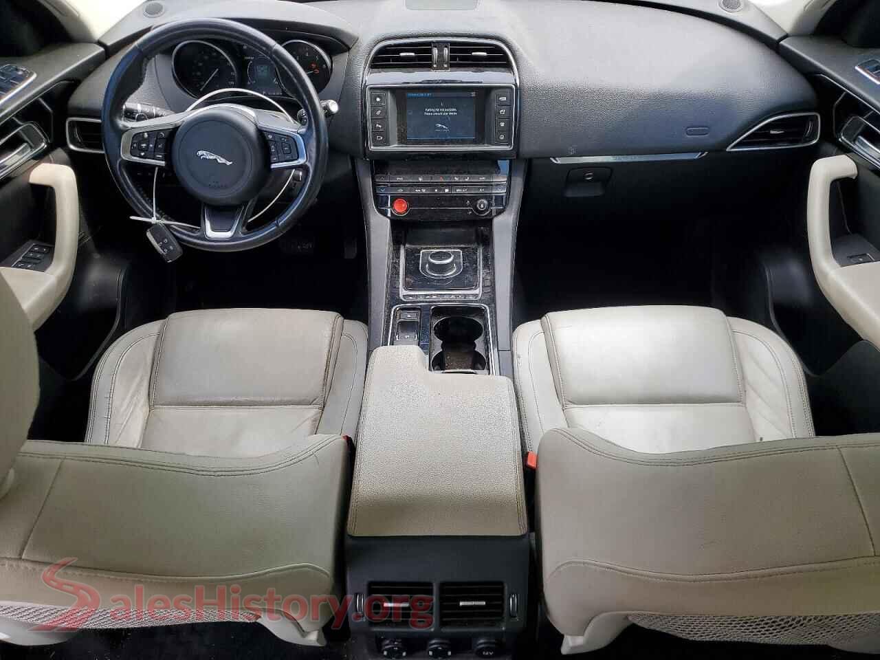 2018 JAGUAR F-PACE VIN SADCK2FX4JA279265, interior dashboard