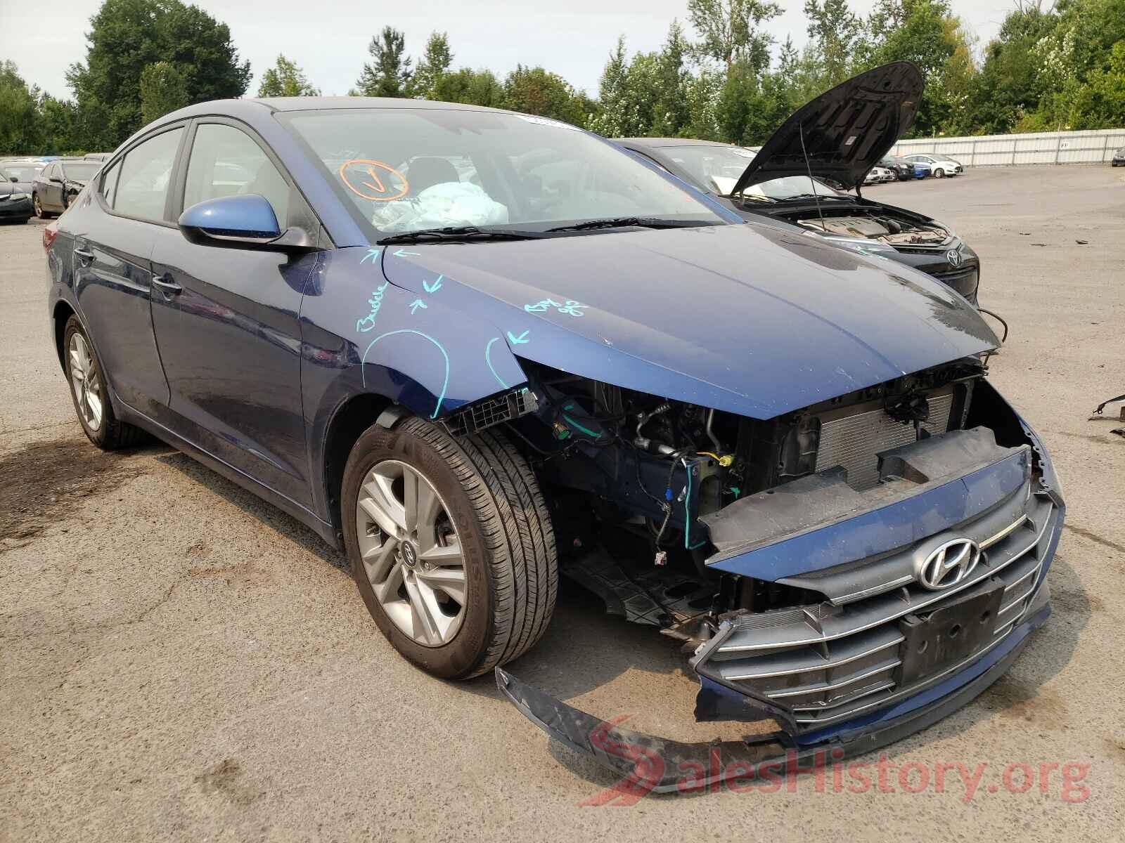 5NPD84LF0LH609419 2020 HYUNDAI ELANTRA