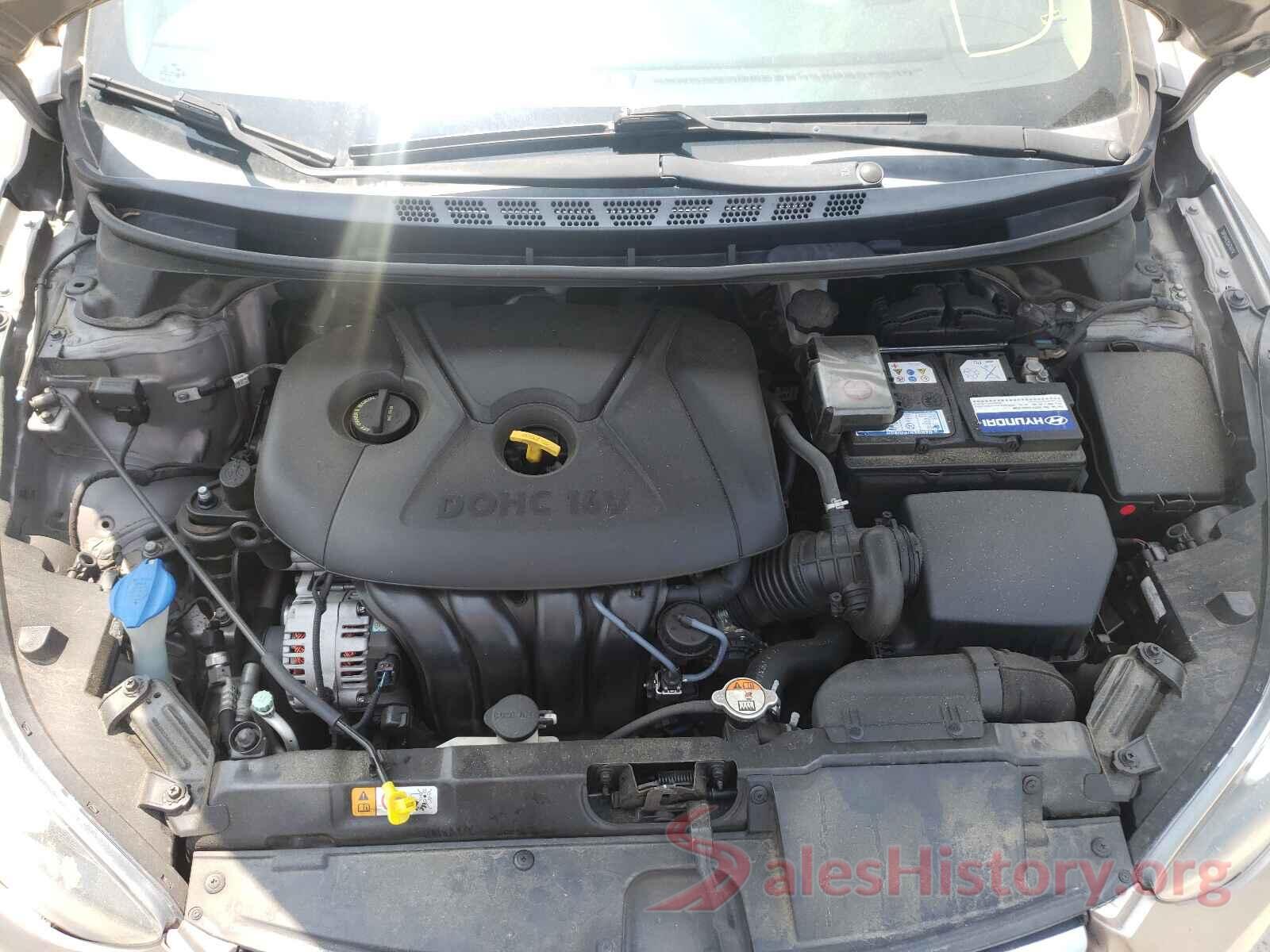 5NPDH4AE8GH744714 2016 HYUNDAI ELANTRA