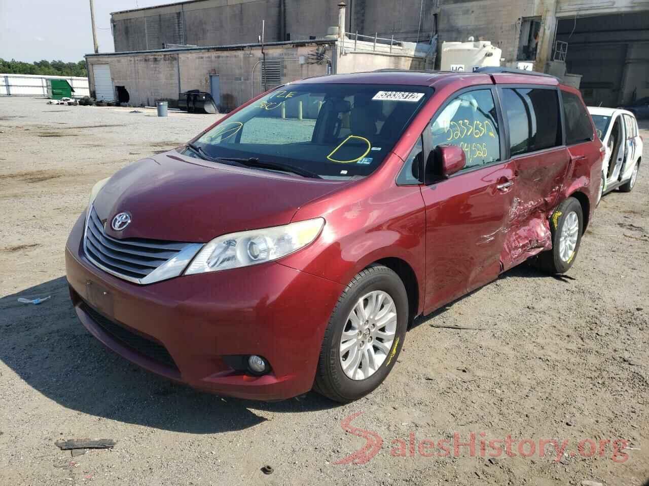 5TDYK3DC3FS548308 2015 TOYOTA SIENNA