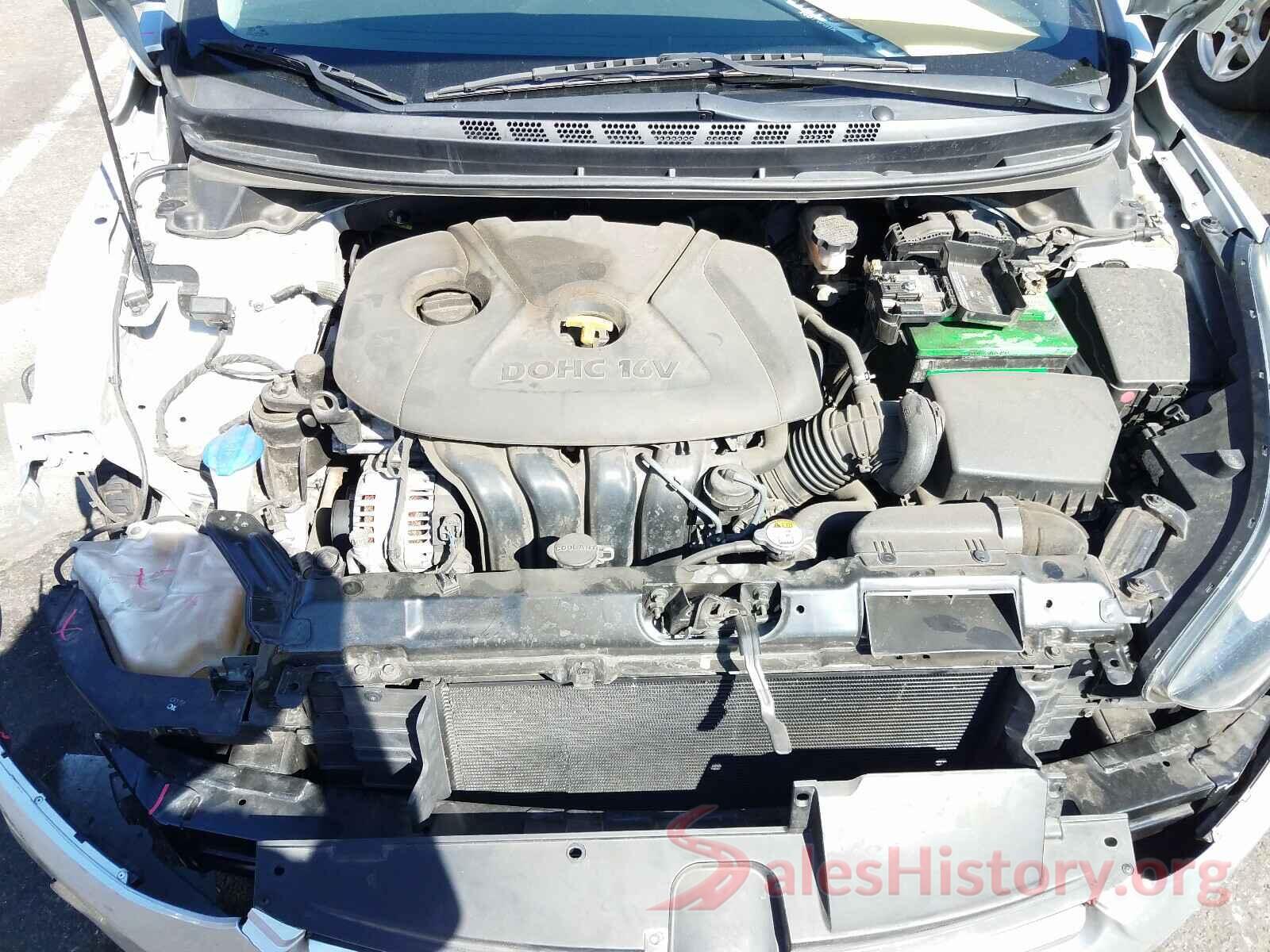 5NPDH4AE7GH706309 2016 HYUNDAI ELANTRA