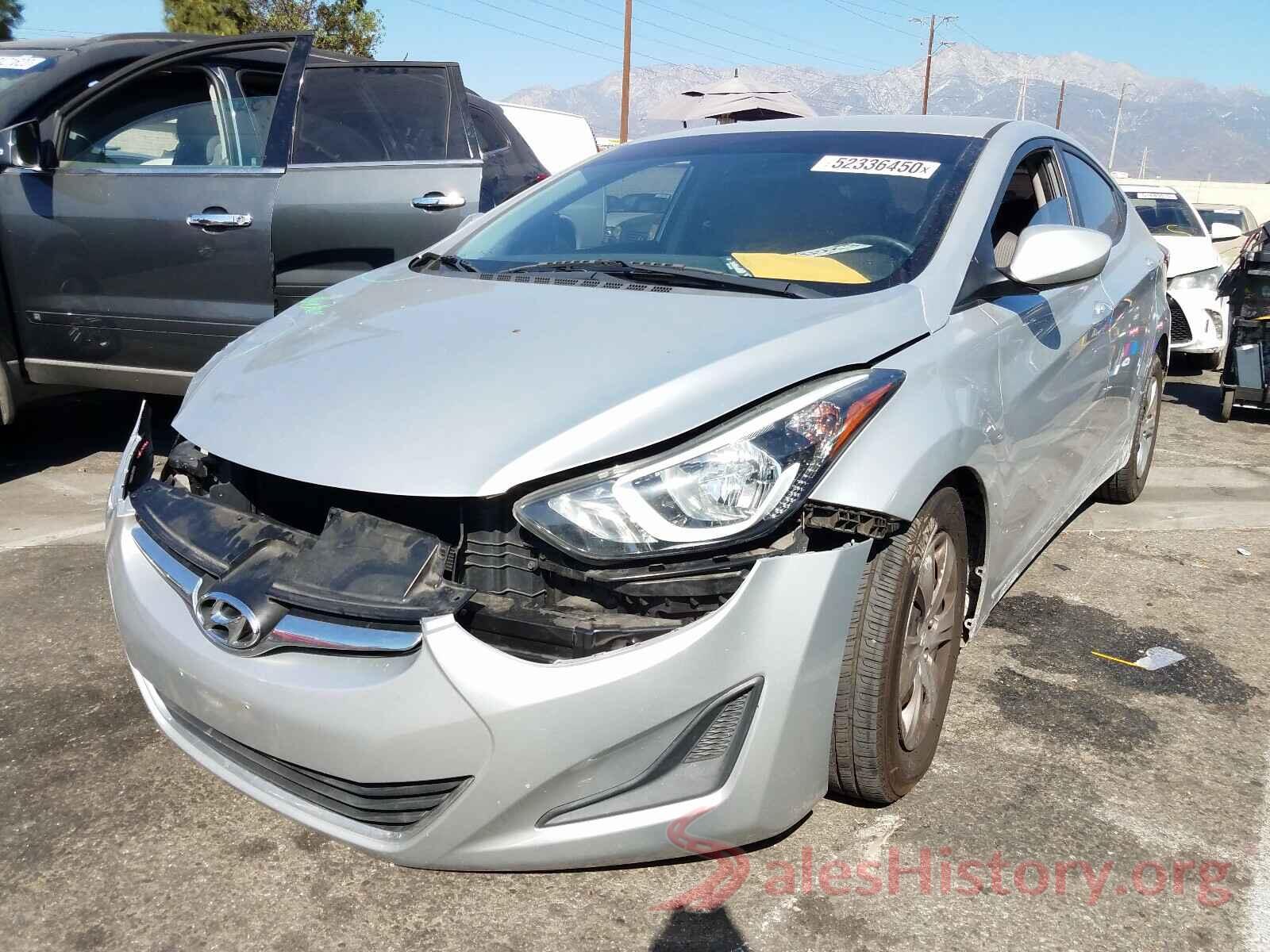 5NPDH4AE7GH706309 2016 HYUNDAI ELANTRA