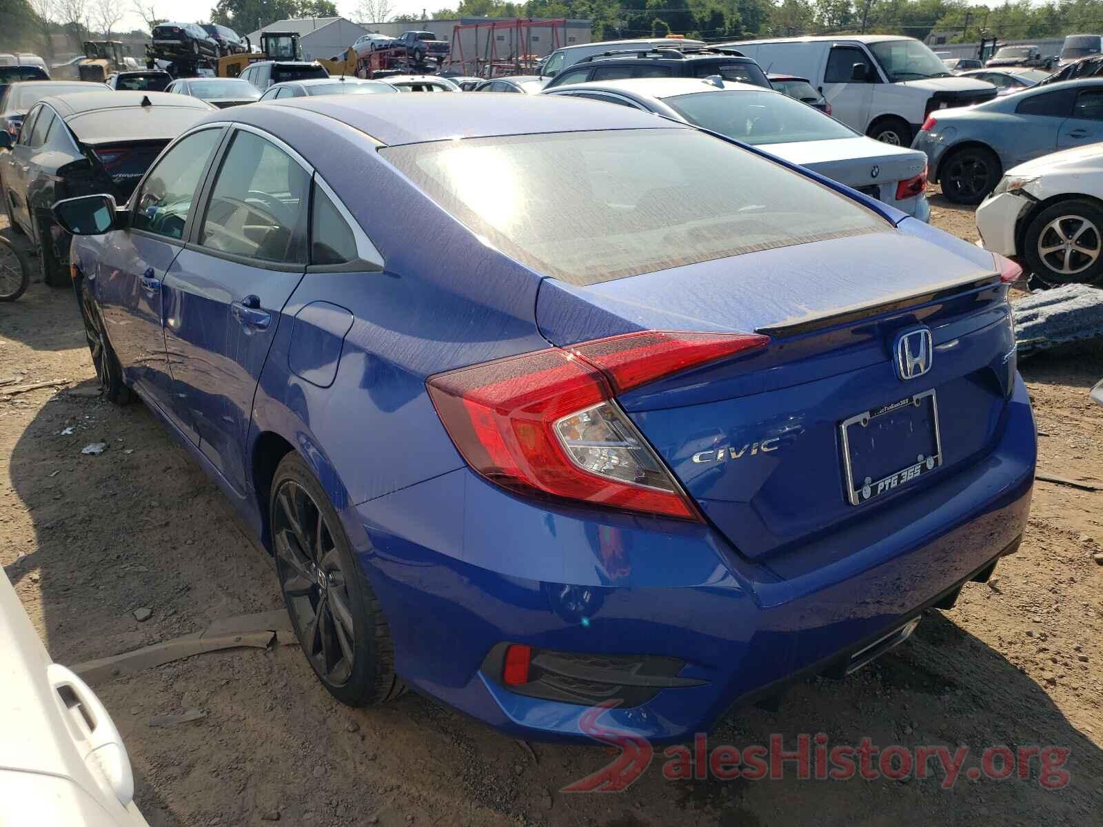 2HGFC2F83LH555939 2020 HONDA CIVIC