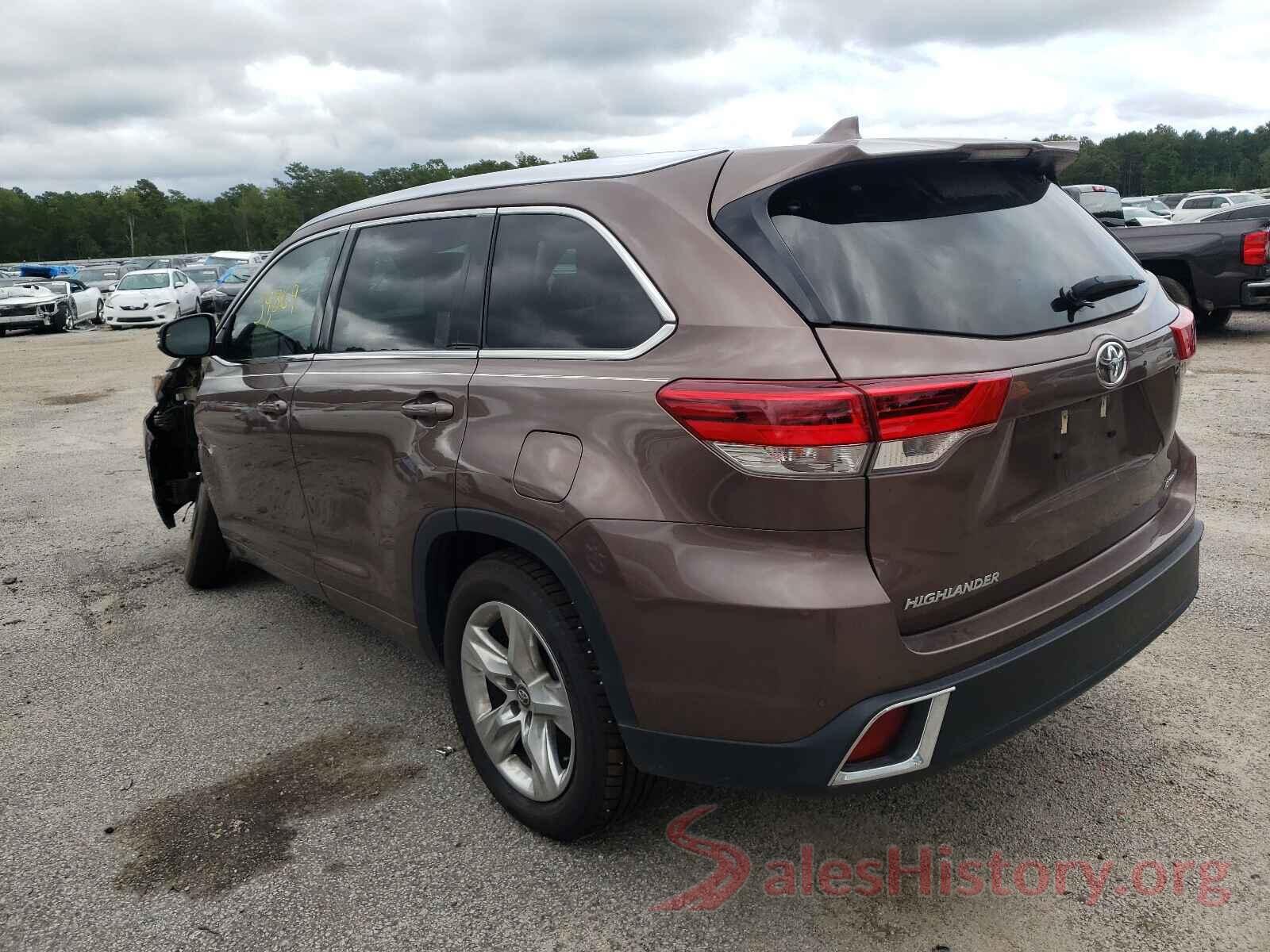 5TDYZRFH8HS191007 2017 TOYOTA HIGHLANDER