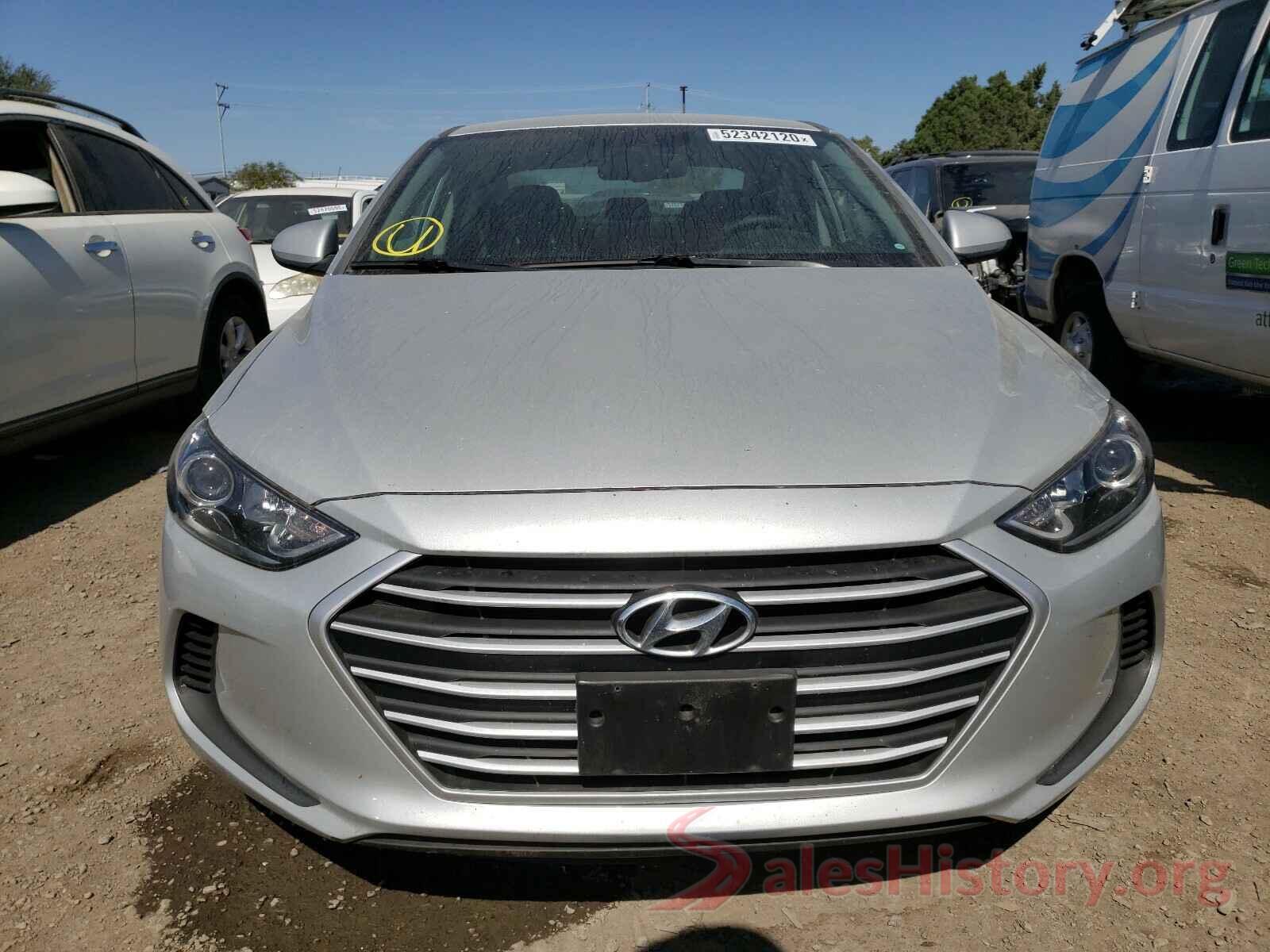 5NPD74LF7HH165160 2017 HYUNDAI ELANTRA