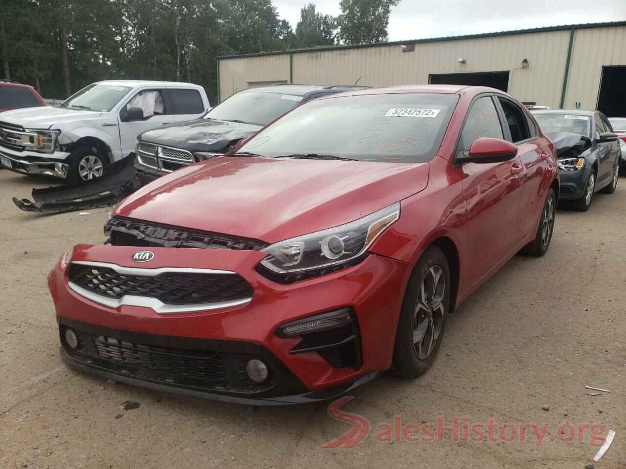 3KPF24AD6LE176494 2020 KIA FORTE