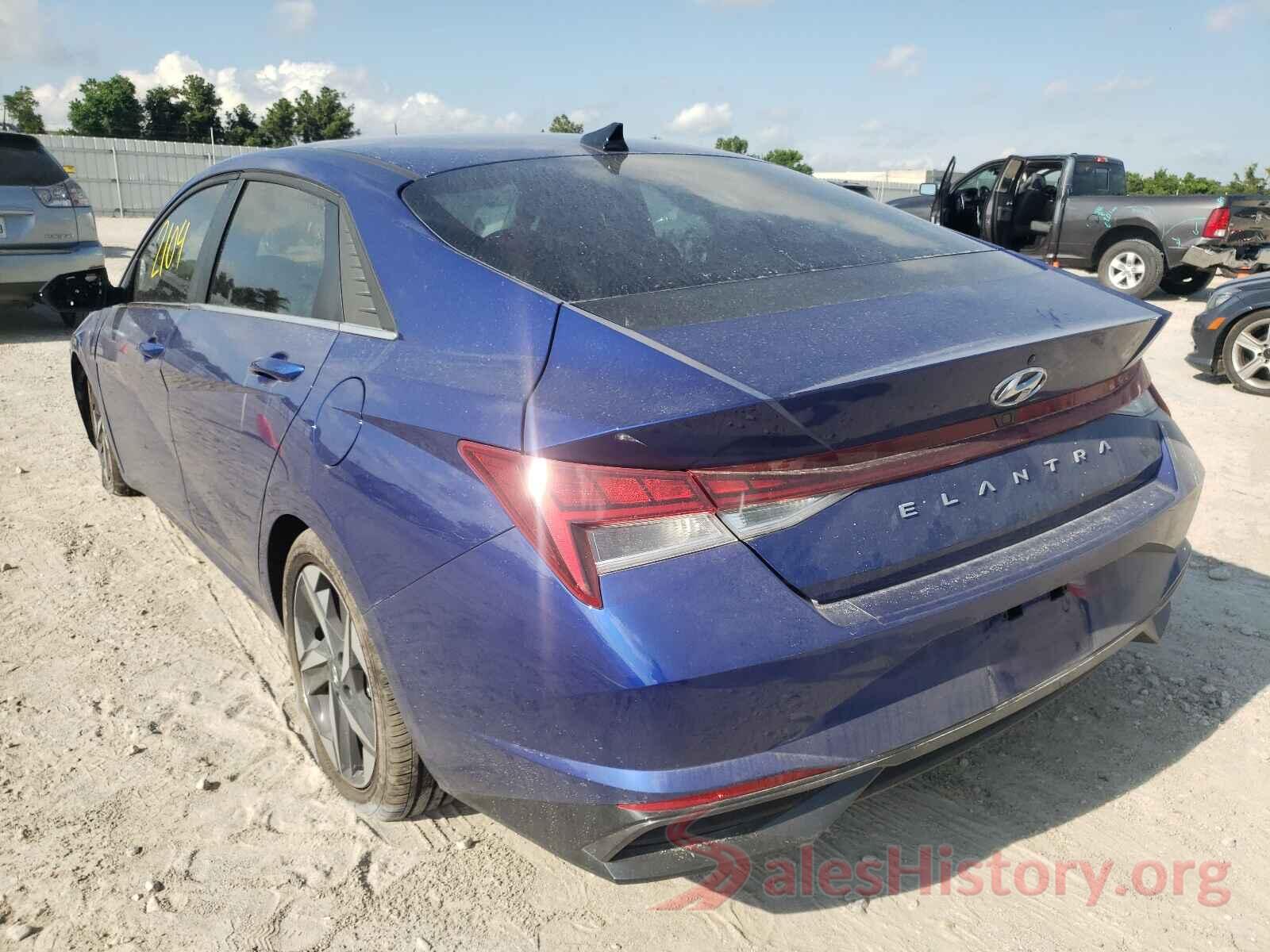 5NPLN4AG0MH035244 2021 HYUNDAI ELANTRA