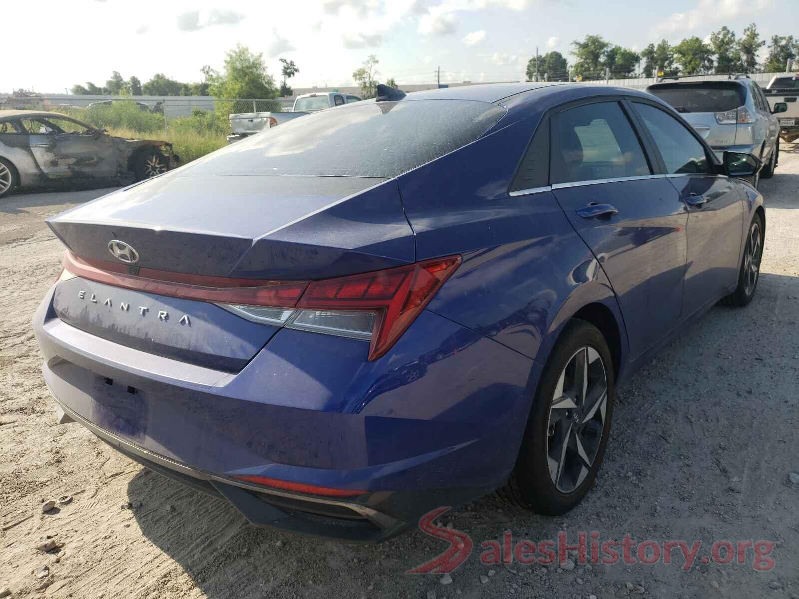 5NPLN4AG0MH035244 2021 HYUNDAI ELANTRA