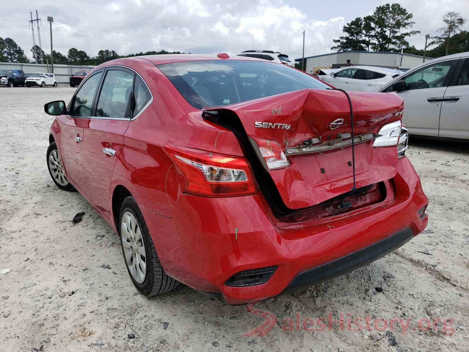 3N1AB7AP9HL676287 2017 NISSAN SENTRA