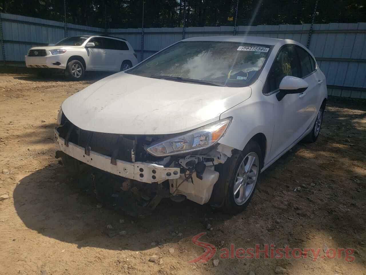 3G1BE6SMXJS586237 2018 CHEVROLET CRUZE