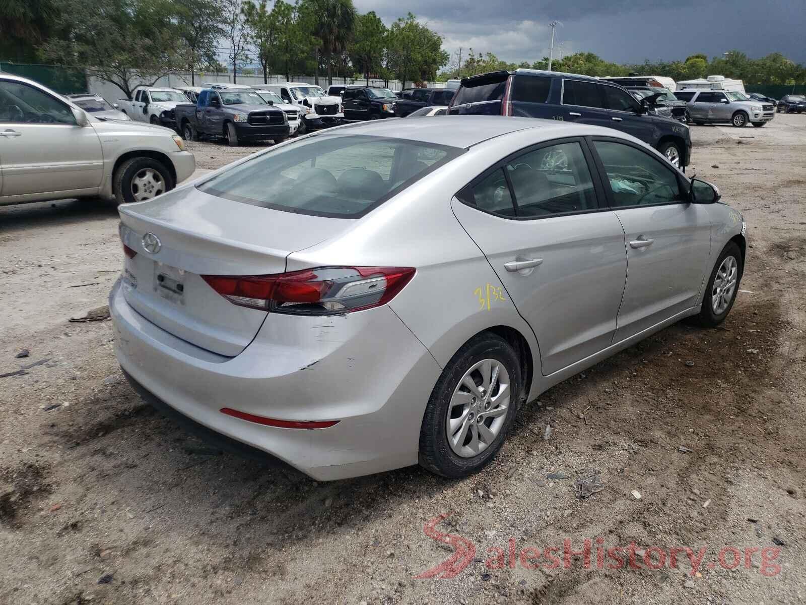 5NPD74LF8JH312396 2018 HYUNDAI ELANTRA