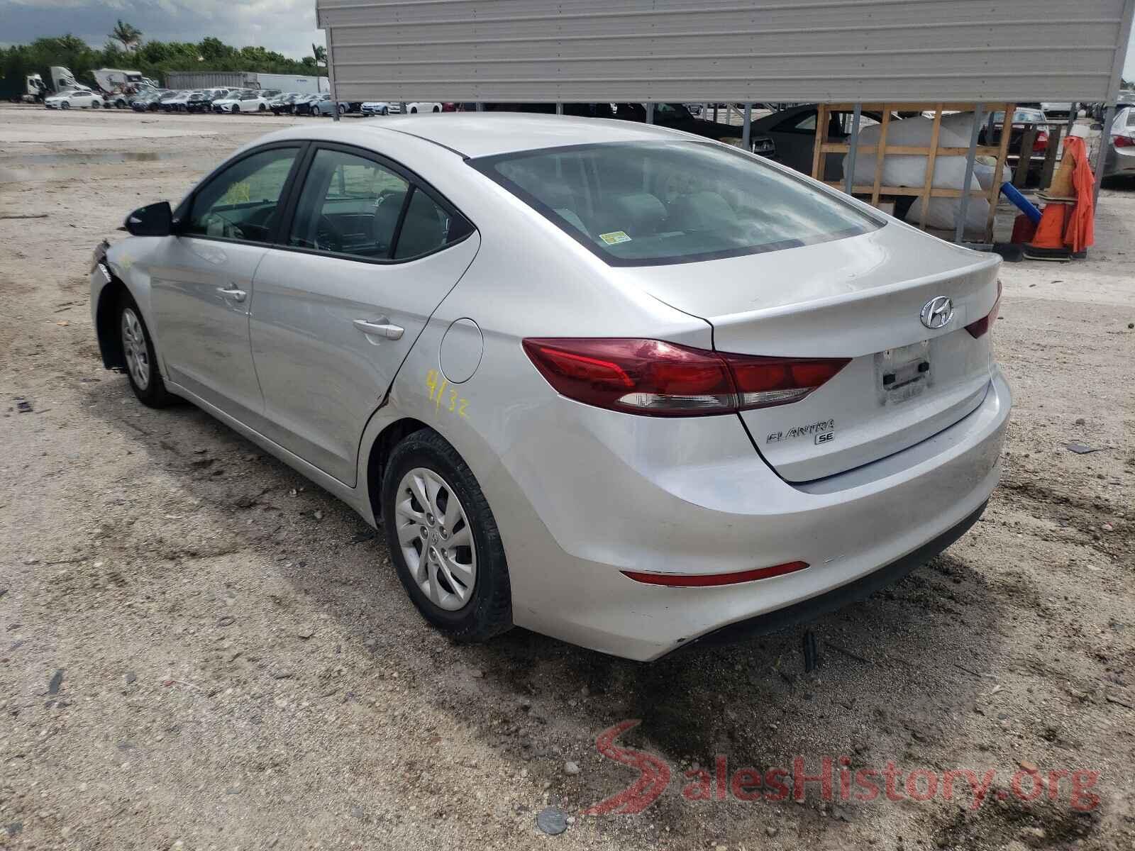 5NPD74LF8JH312396 2018 HYUNDAI ELANTRA