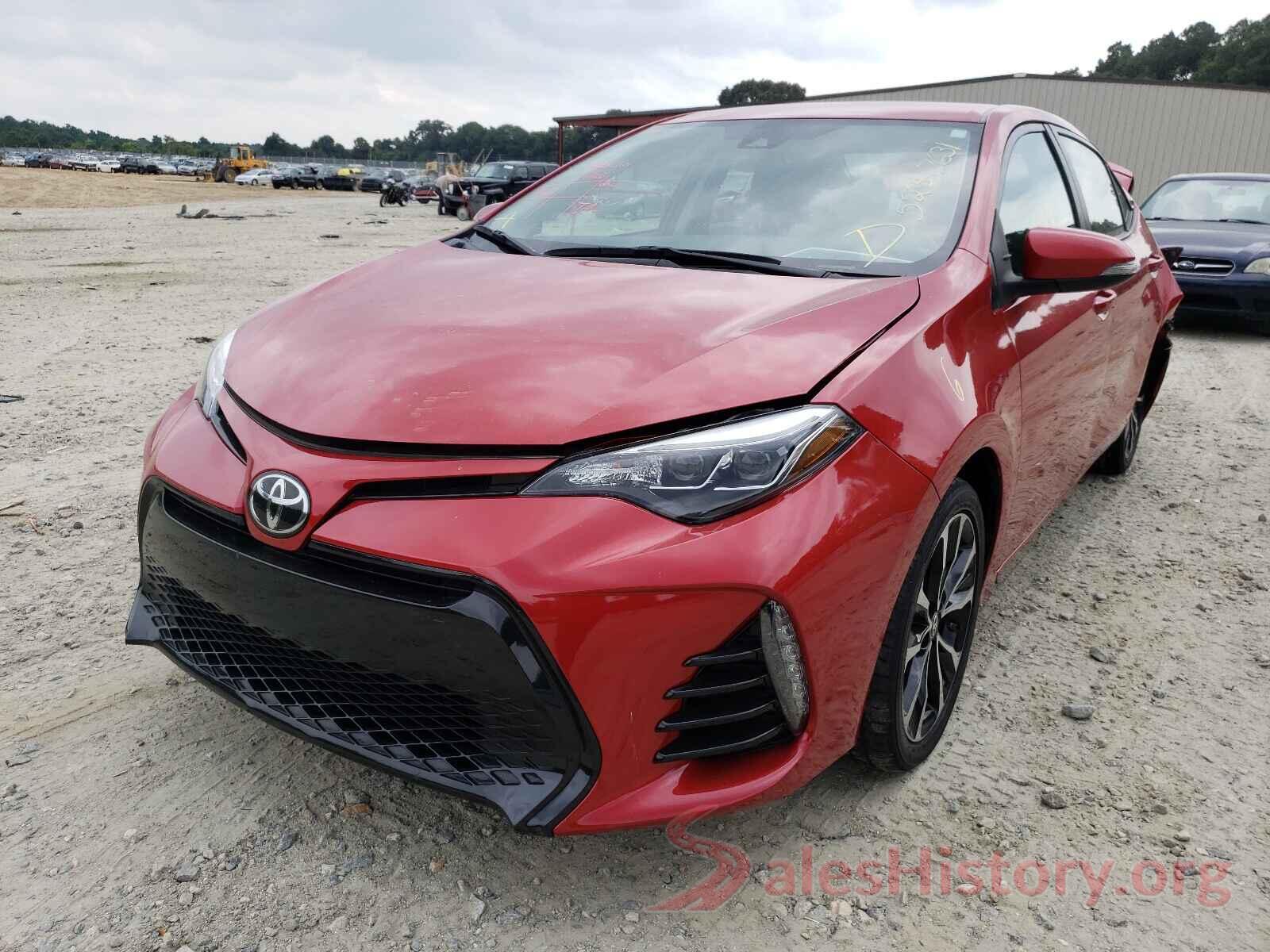 2T1BURHEXHC788188 2017 TOYOTA COROLLA