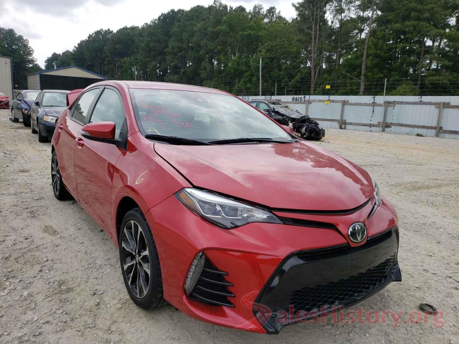 2T1BURHEXHC788188 2017 TOYOTA COROLLA