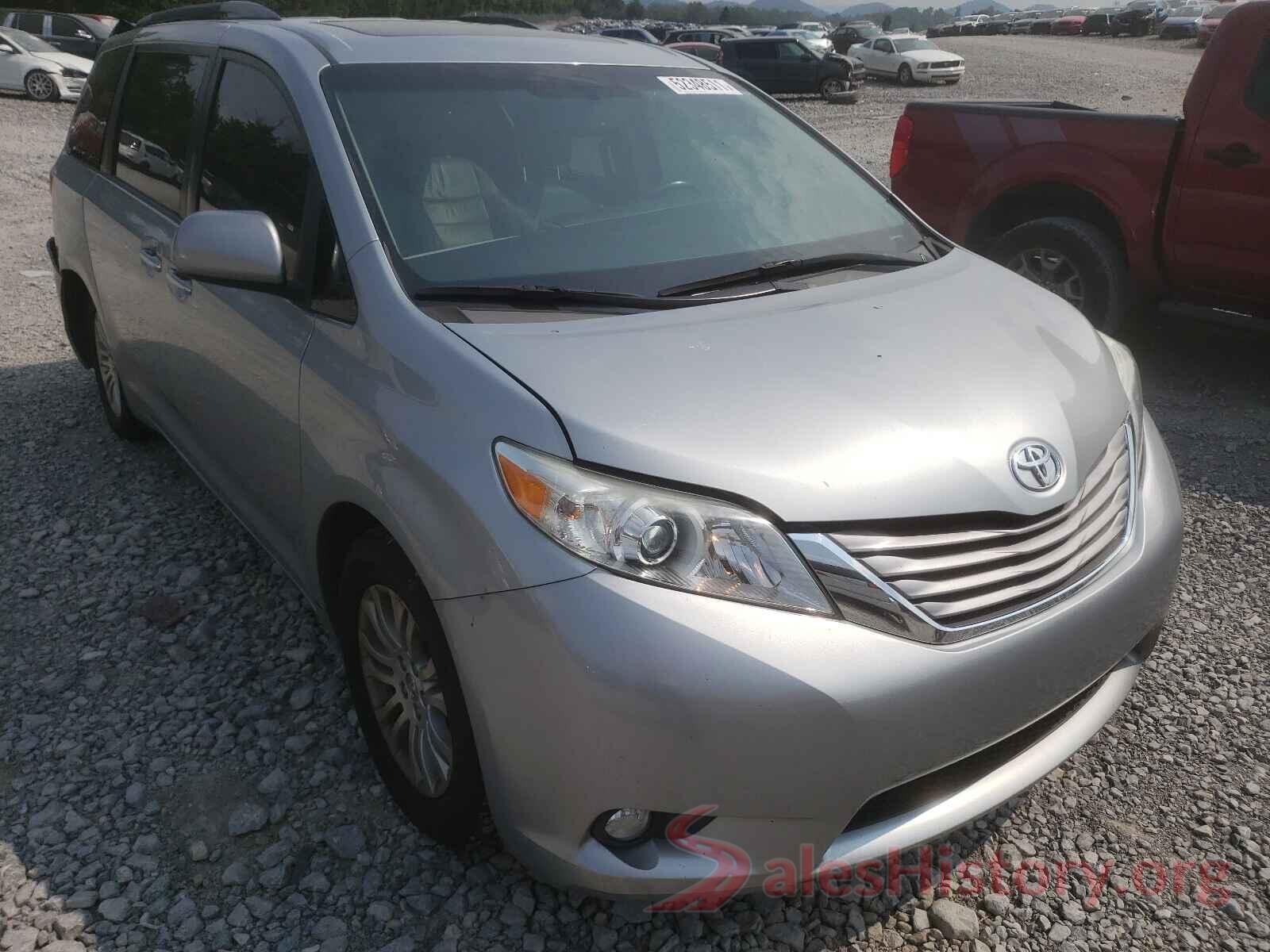 5TDYK3DC7GS754054 2016 TOYOTA SIENNA