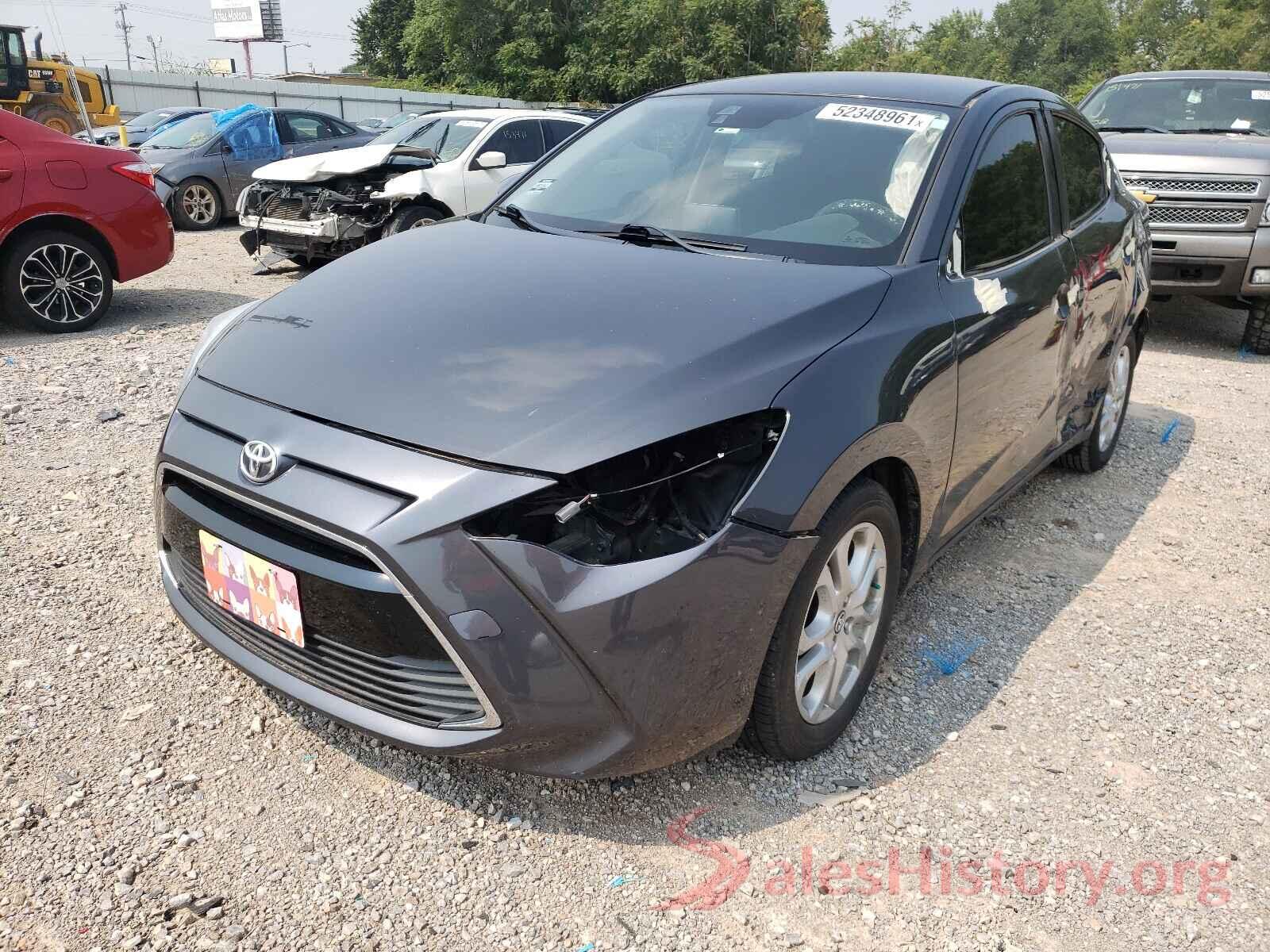 3MYDLBYV1HY164137 2017 TOYOTA YARIS