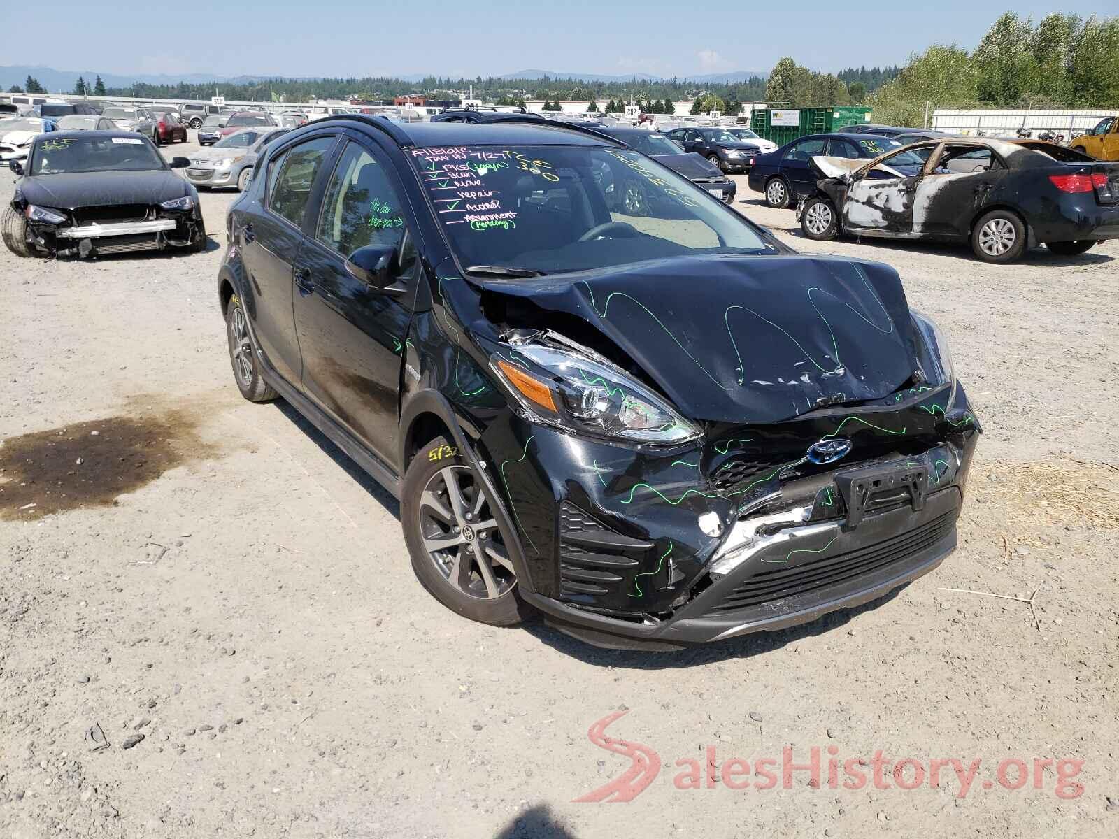 JTDKDTB35K1622404 2019 TOYOTA PRIUS